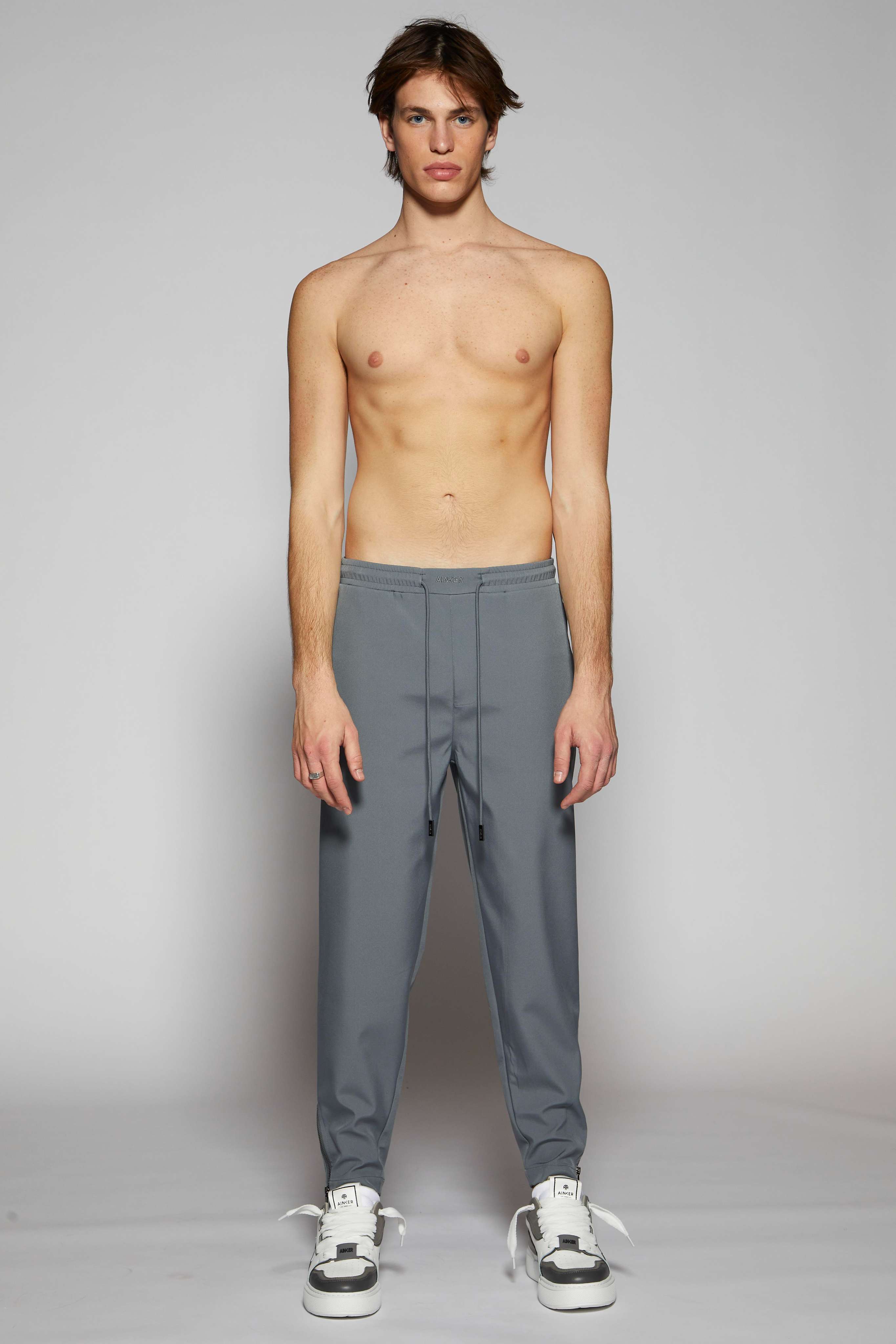 Straight Fit 265 Gray Pants