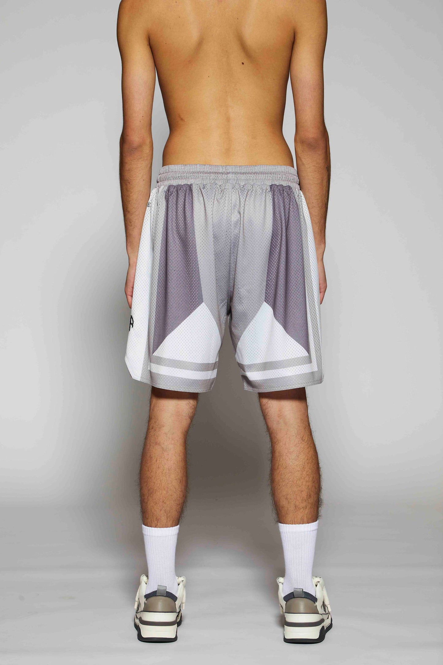 Stripe BB 273 Gray Short Pant