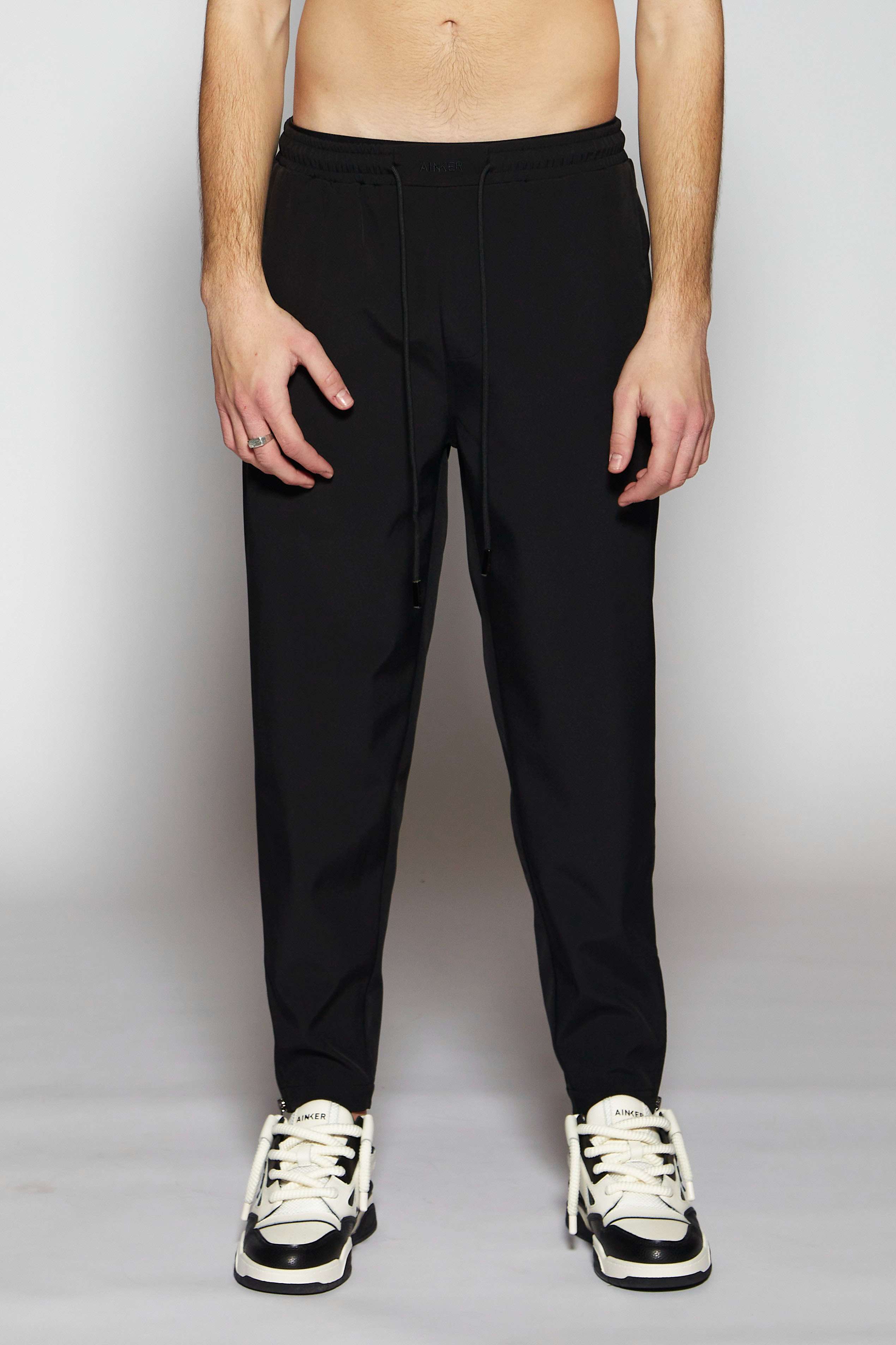 Straight Fit 265 Black Pants