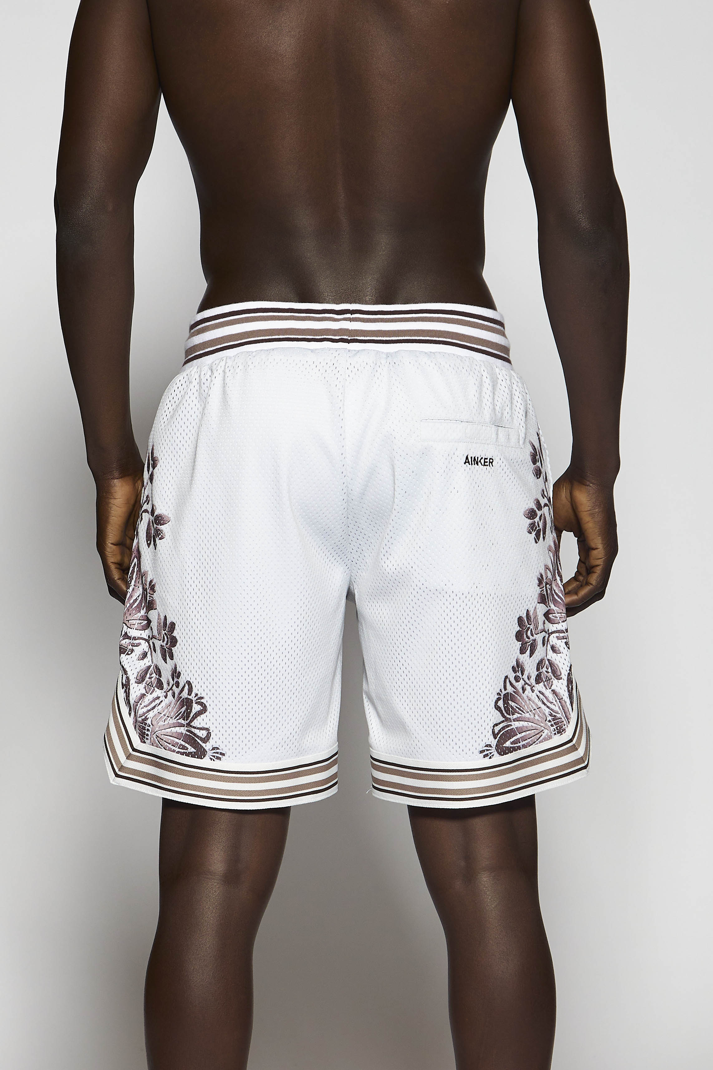 Flower BB 274 Brown Short Pant