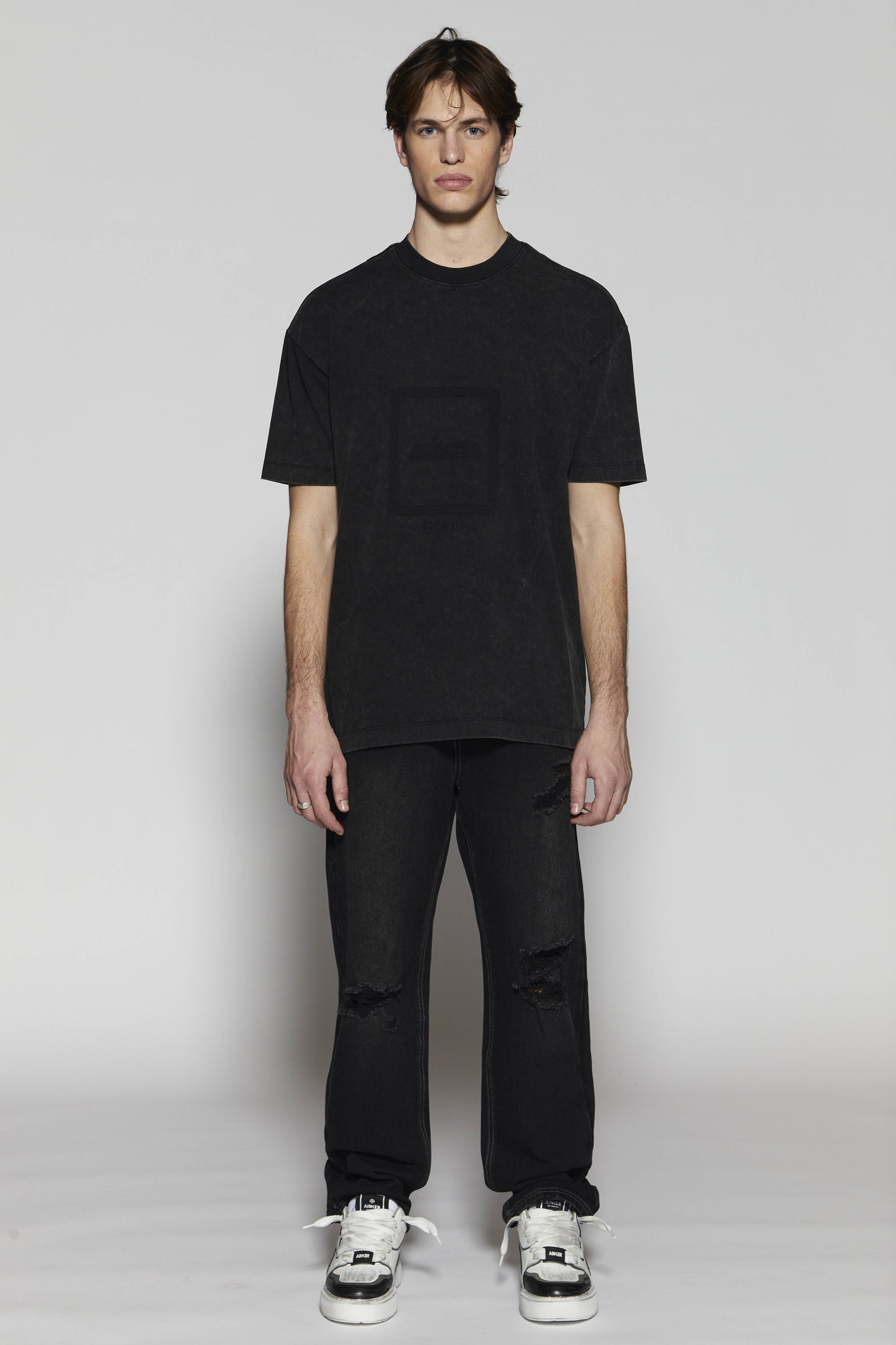 Rexford Black 382 Relax Fit Jeans