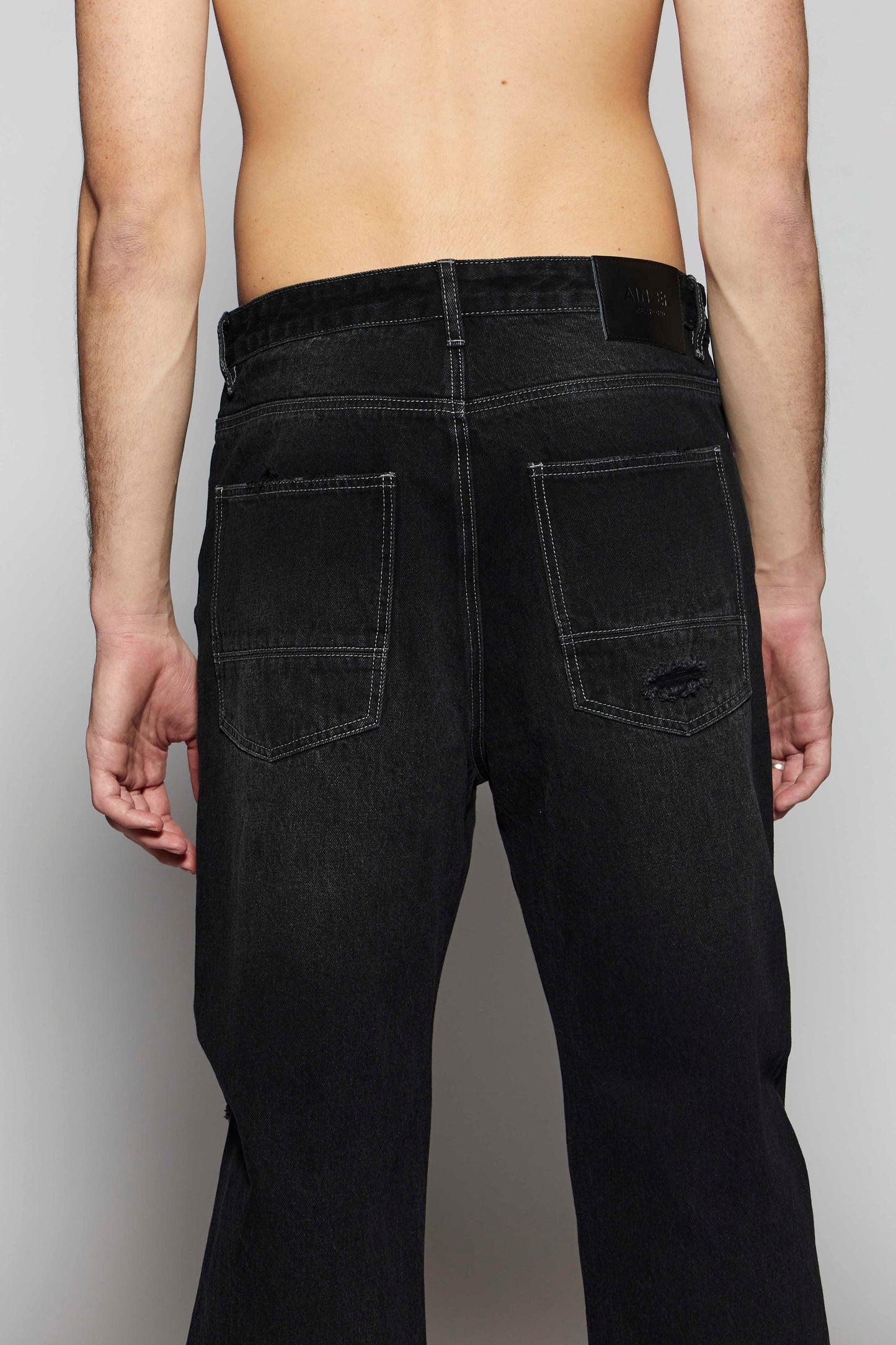 Rexford Black 382 Relax Fit Jeans