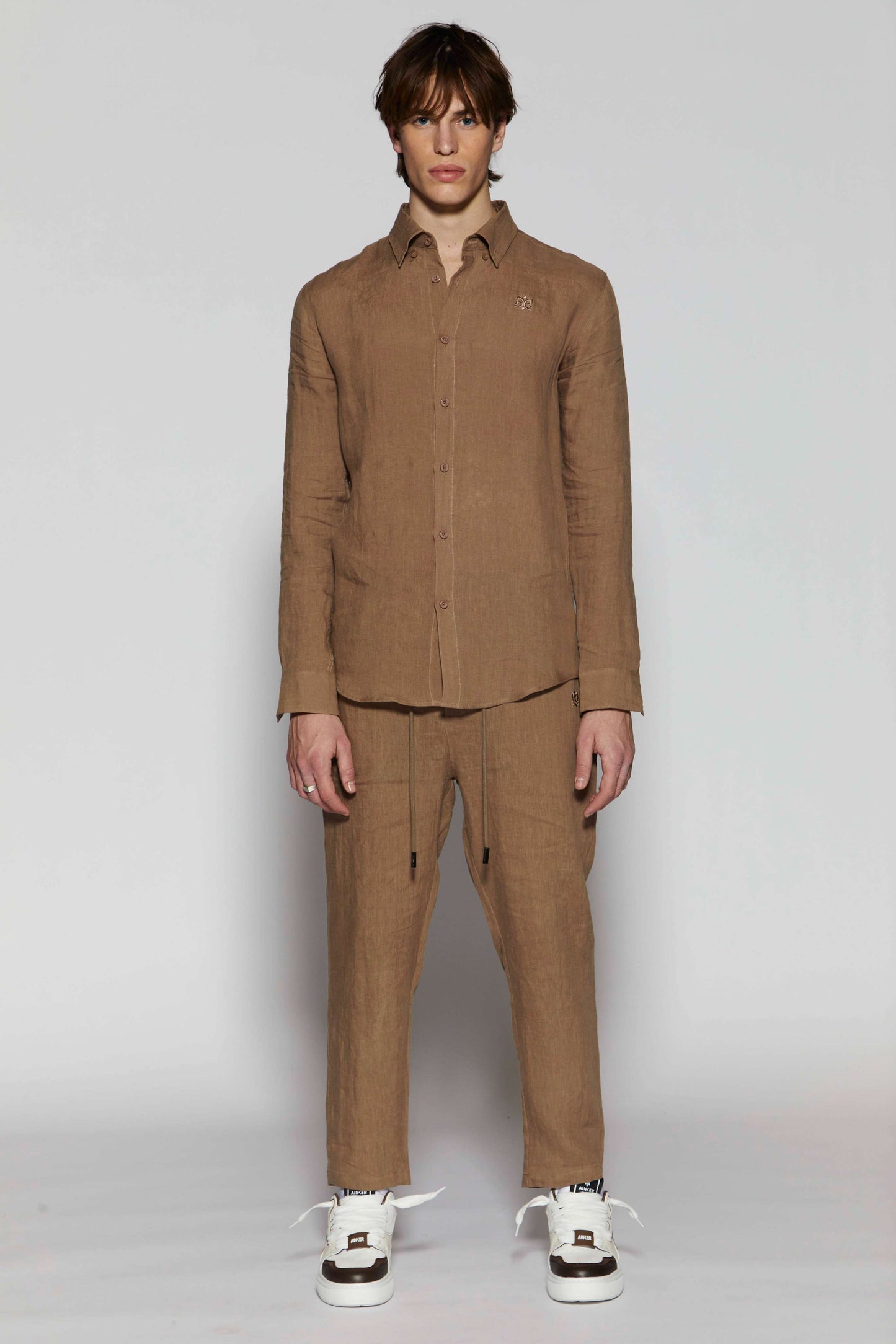 Linen 403 Mocha Pants