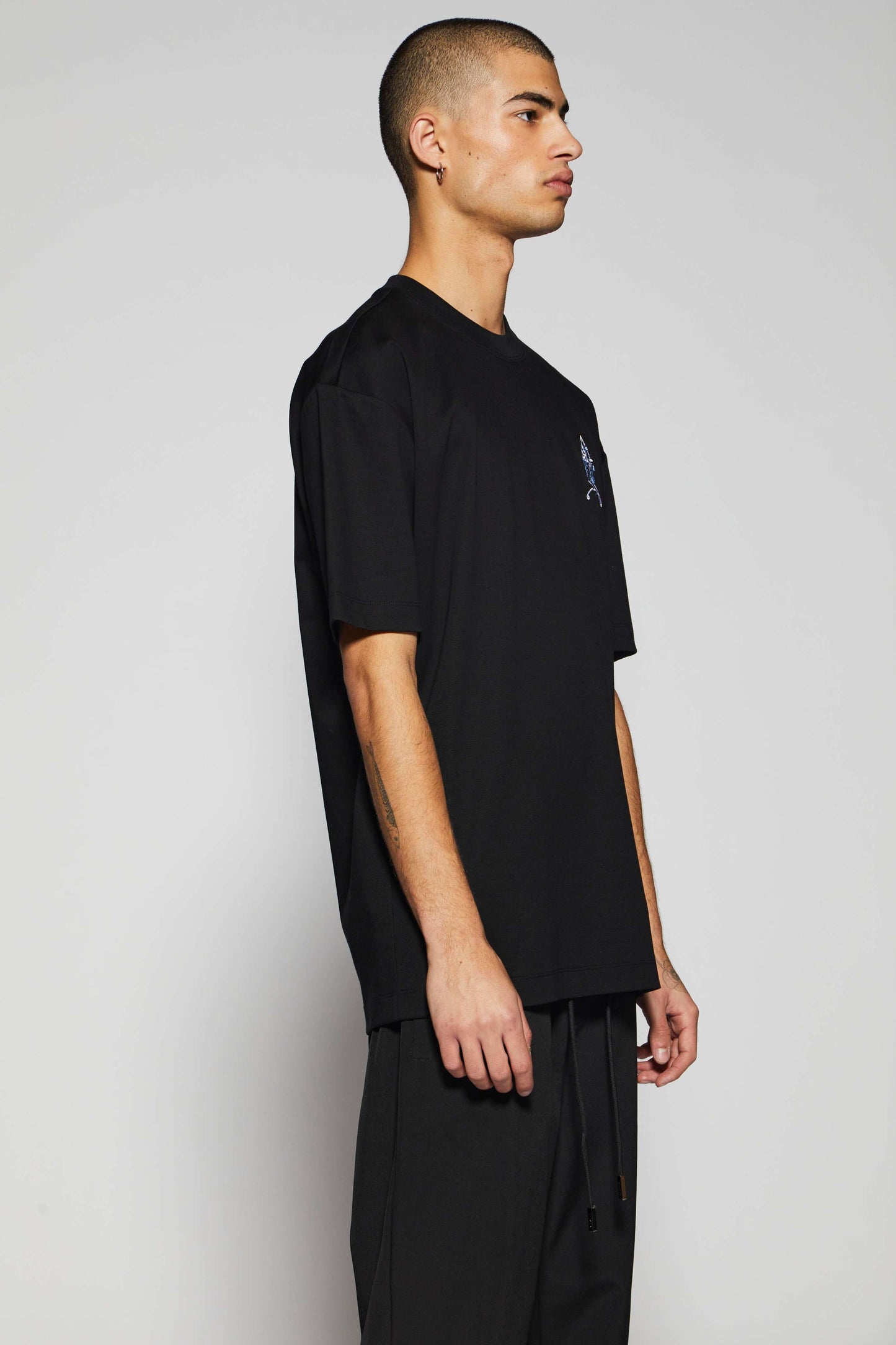 Cote d' Azur Black T-Shirt