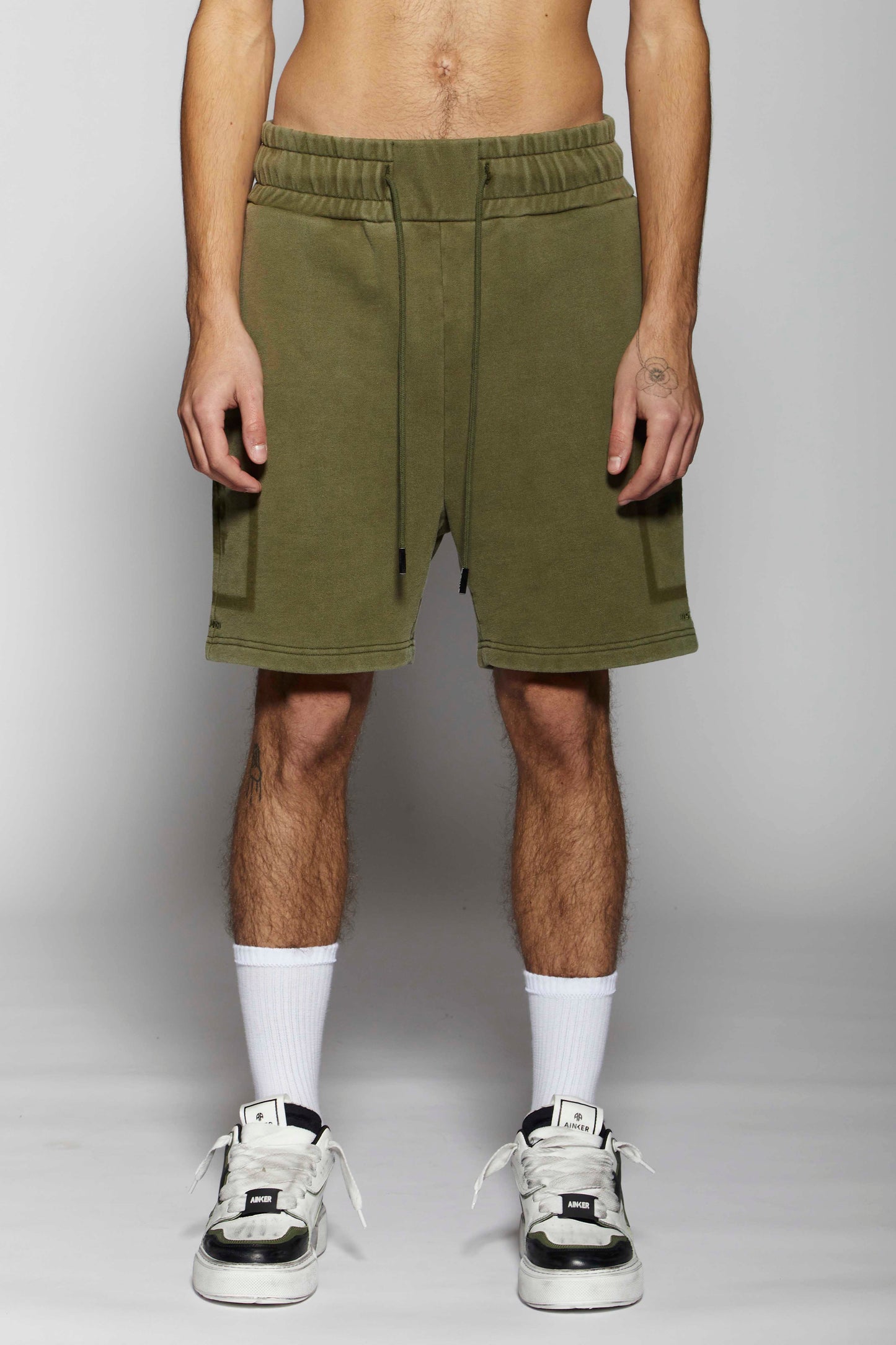 Art To Get Green Wash Short Pant