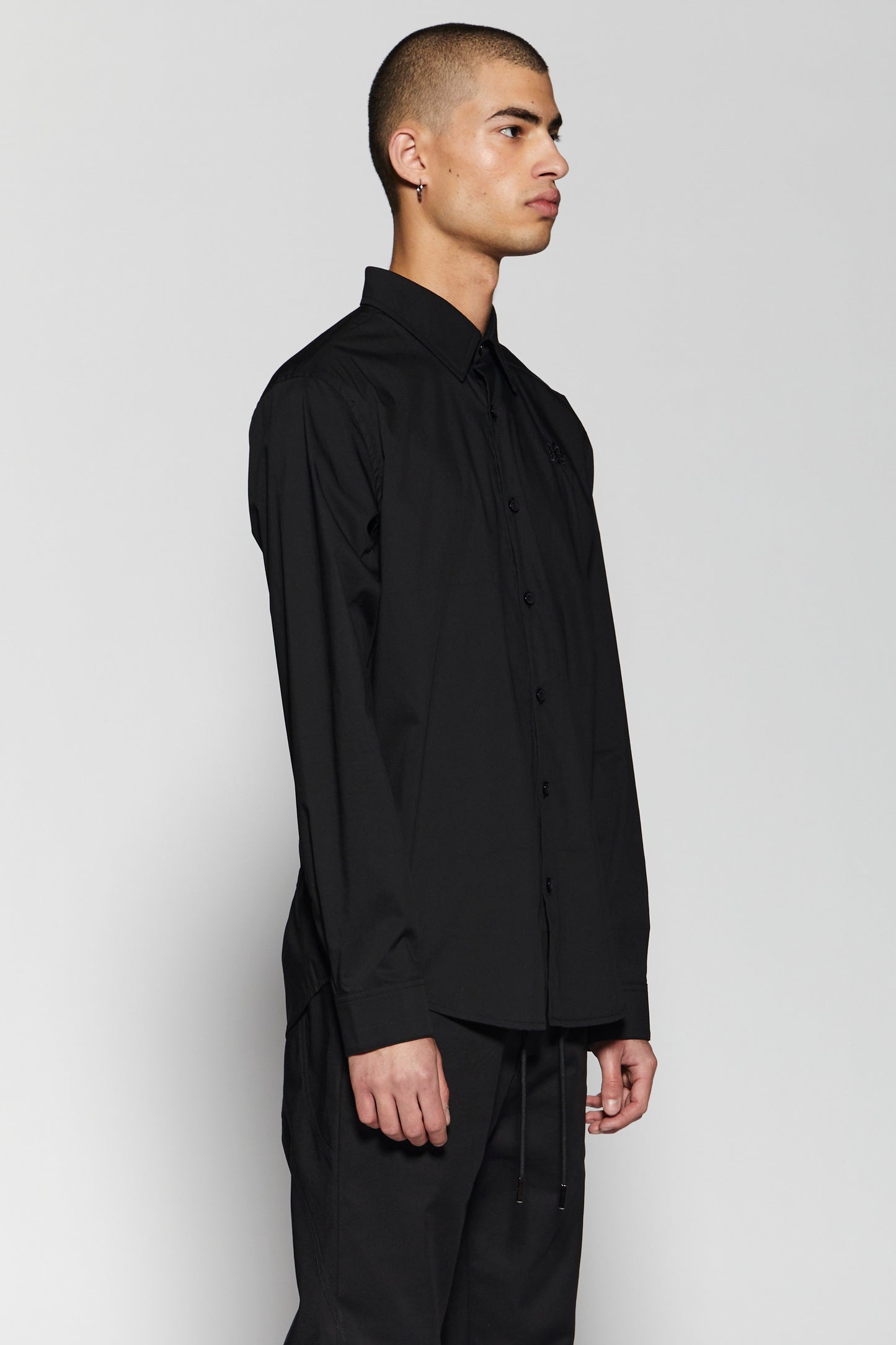 Black 004 Button Shirt
