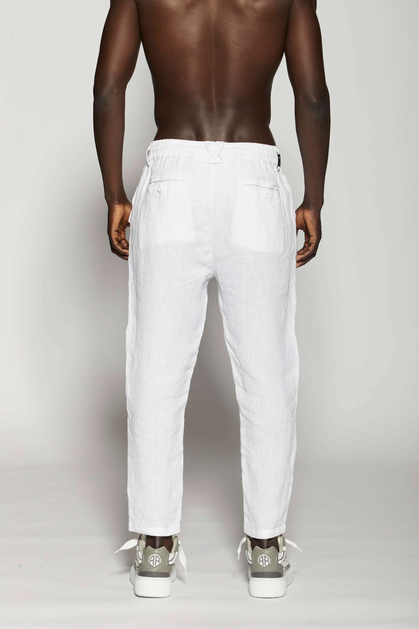 Linen 403 White Pants