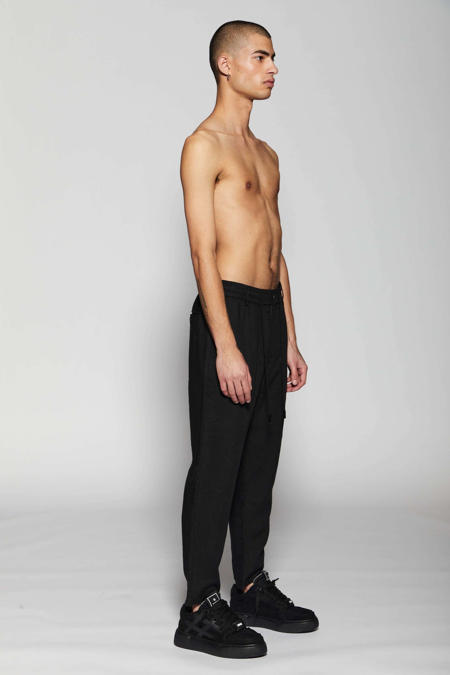 Linen 403 Black Pants