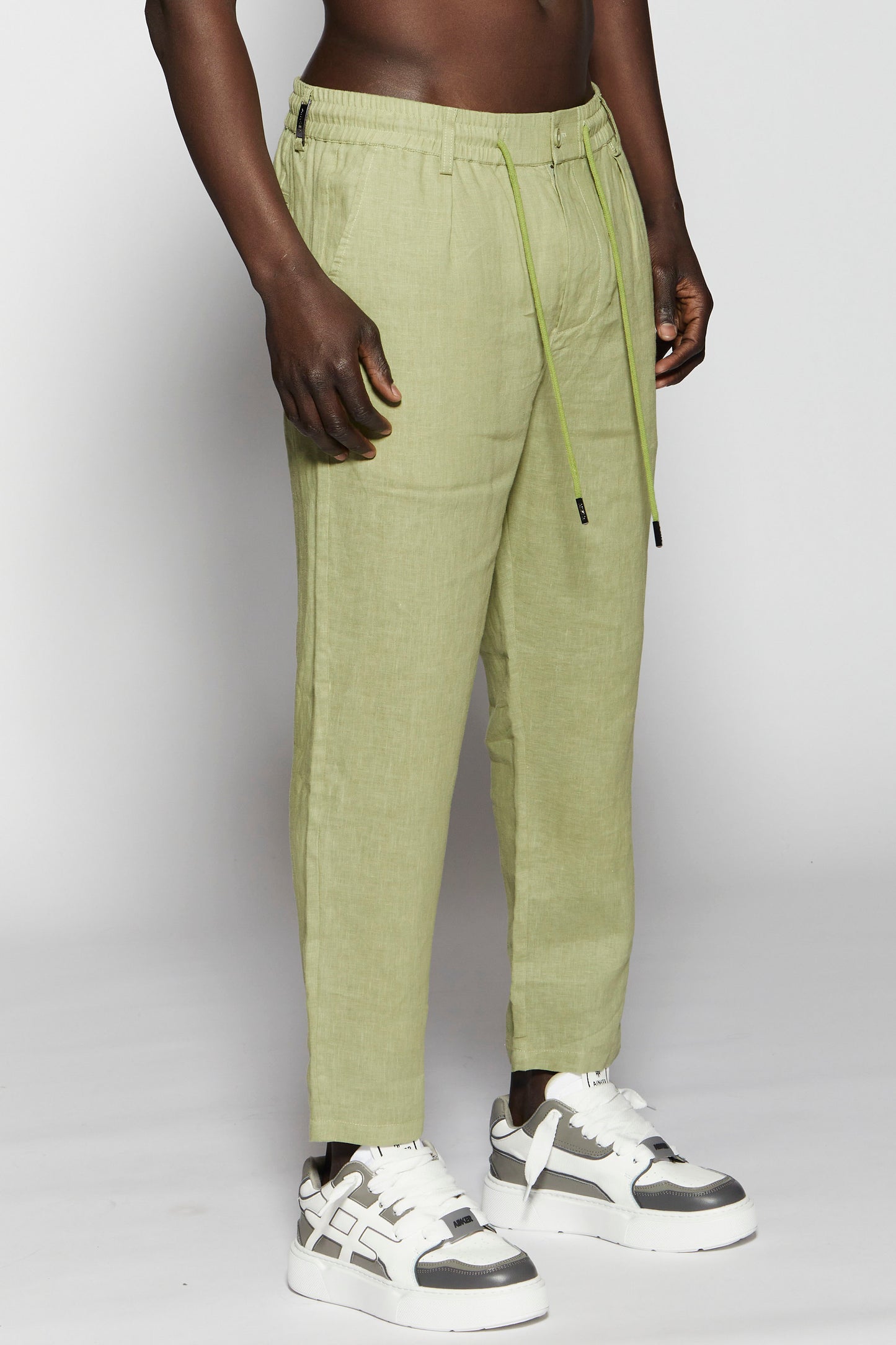 Linen 403 Green Pants