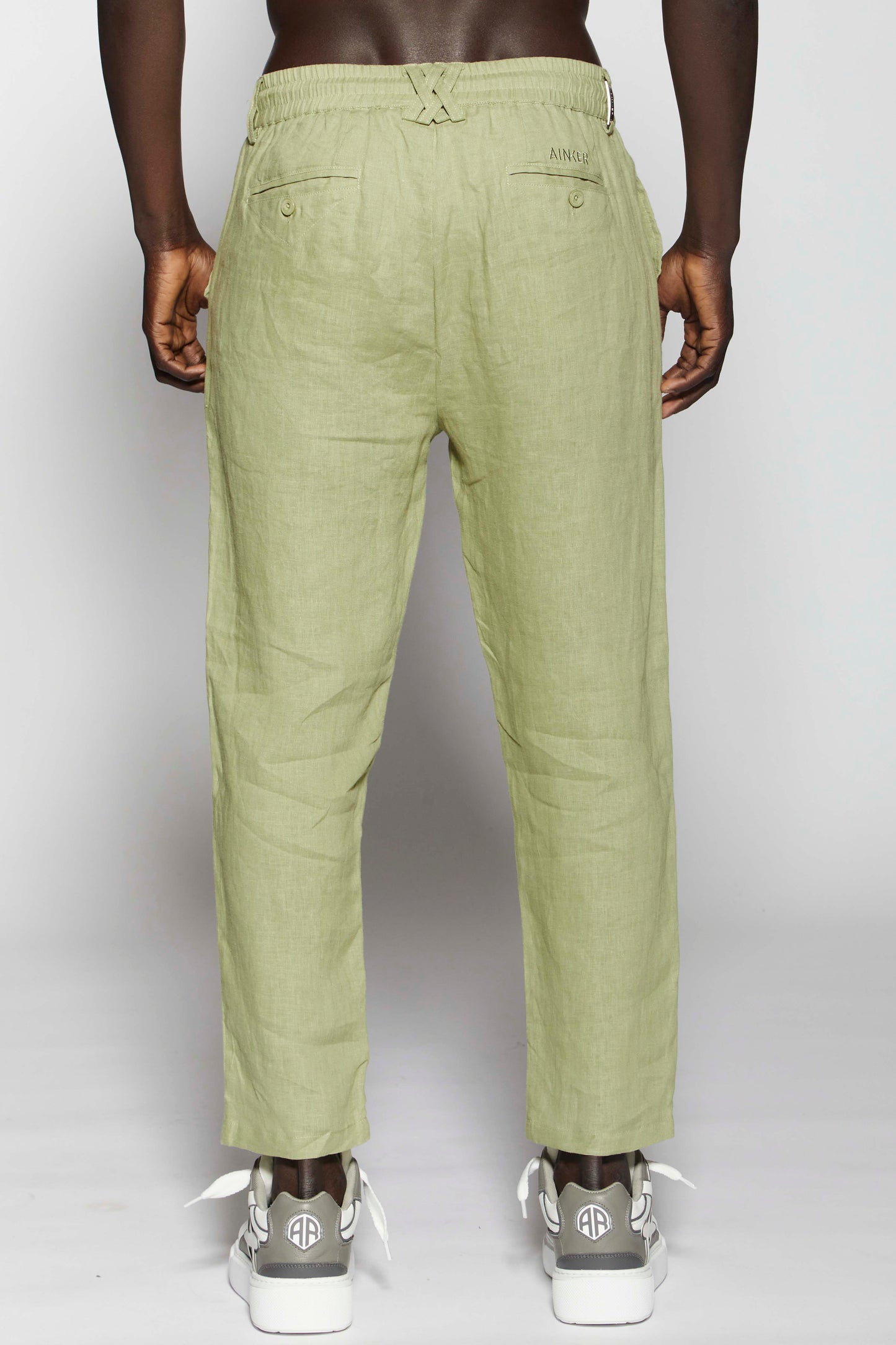 Linen 403 Green Pants