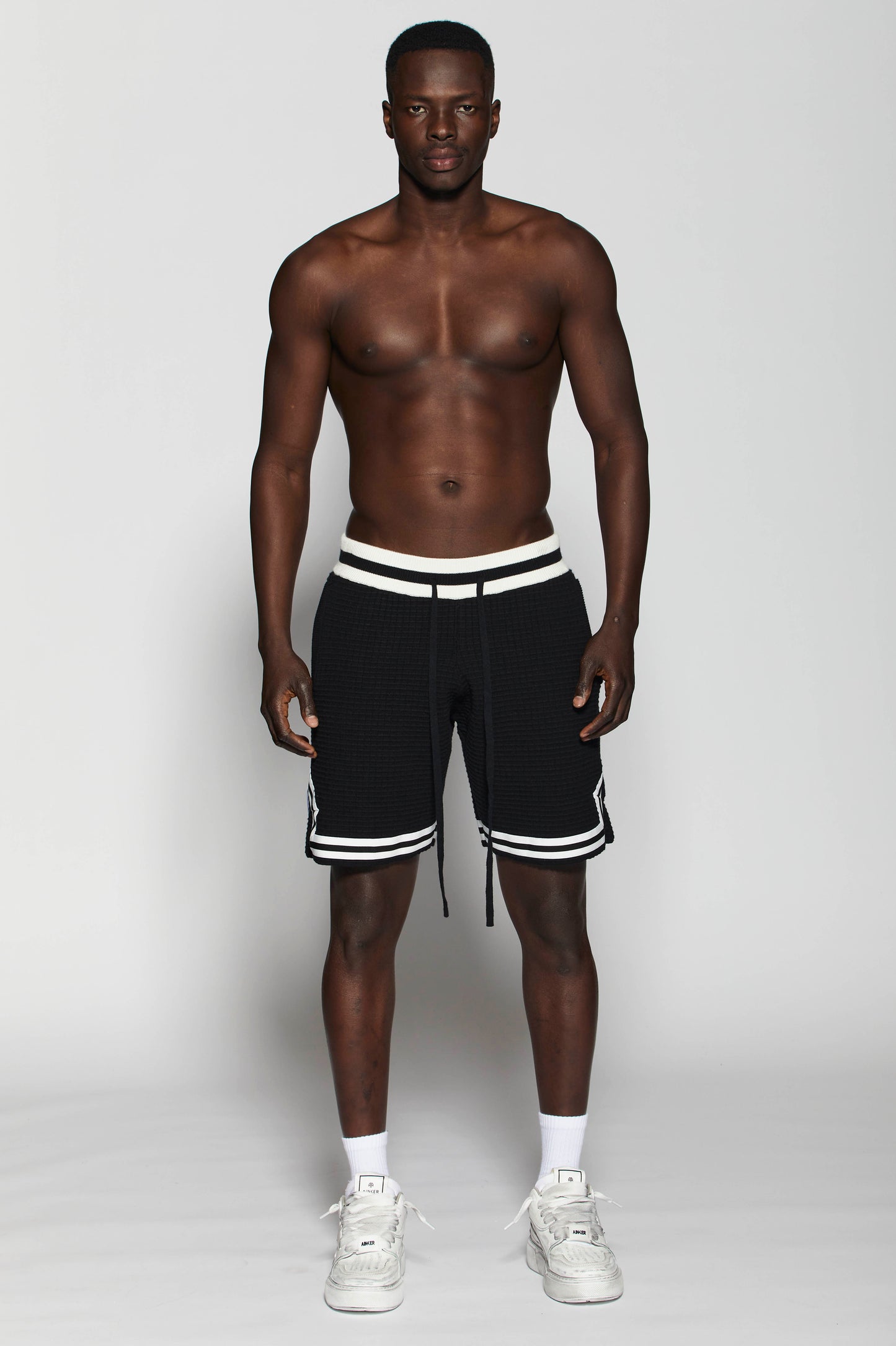 AINKER BB 275 Waffle Black Short Pant