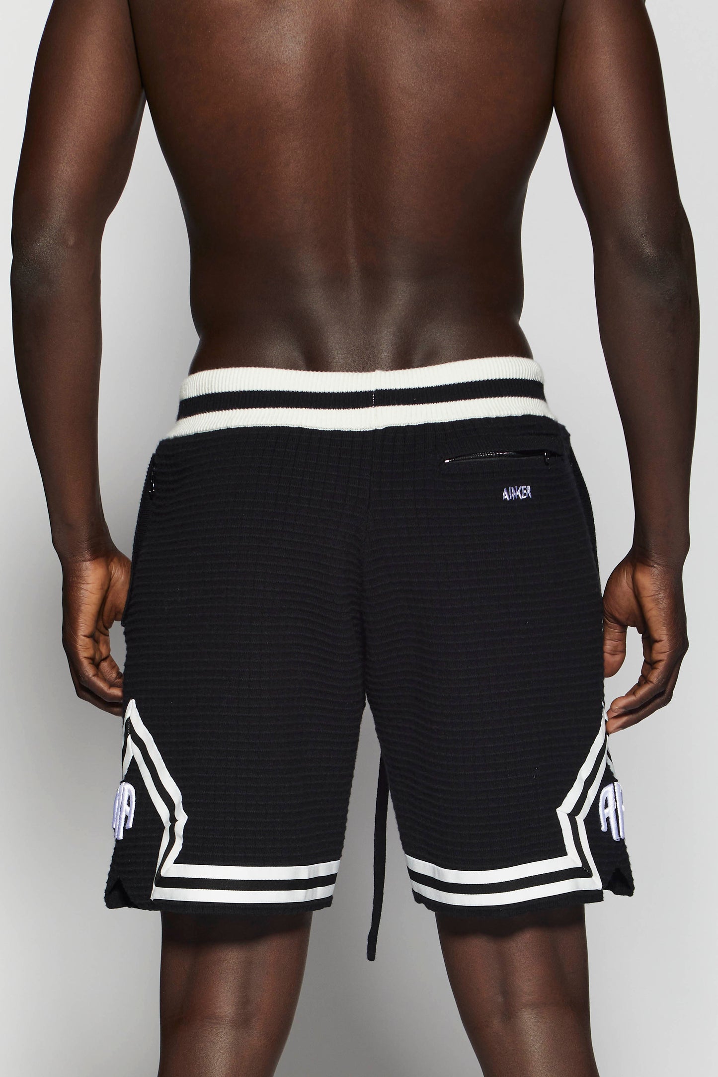 AINKER BB 275 Waffle Black Short Pant