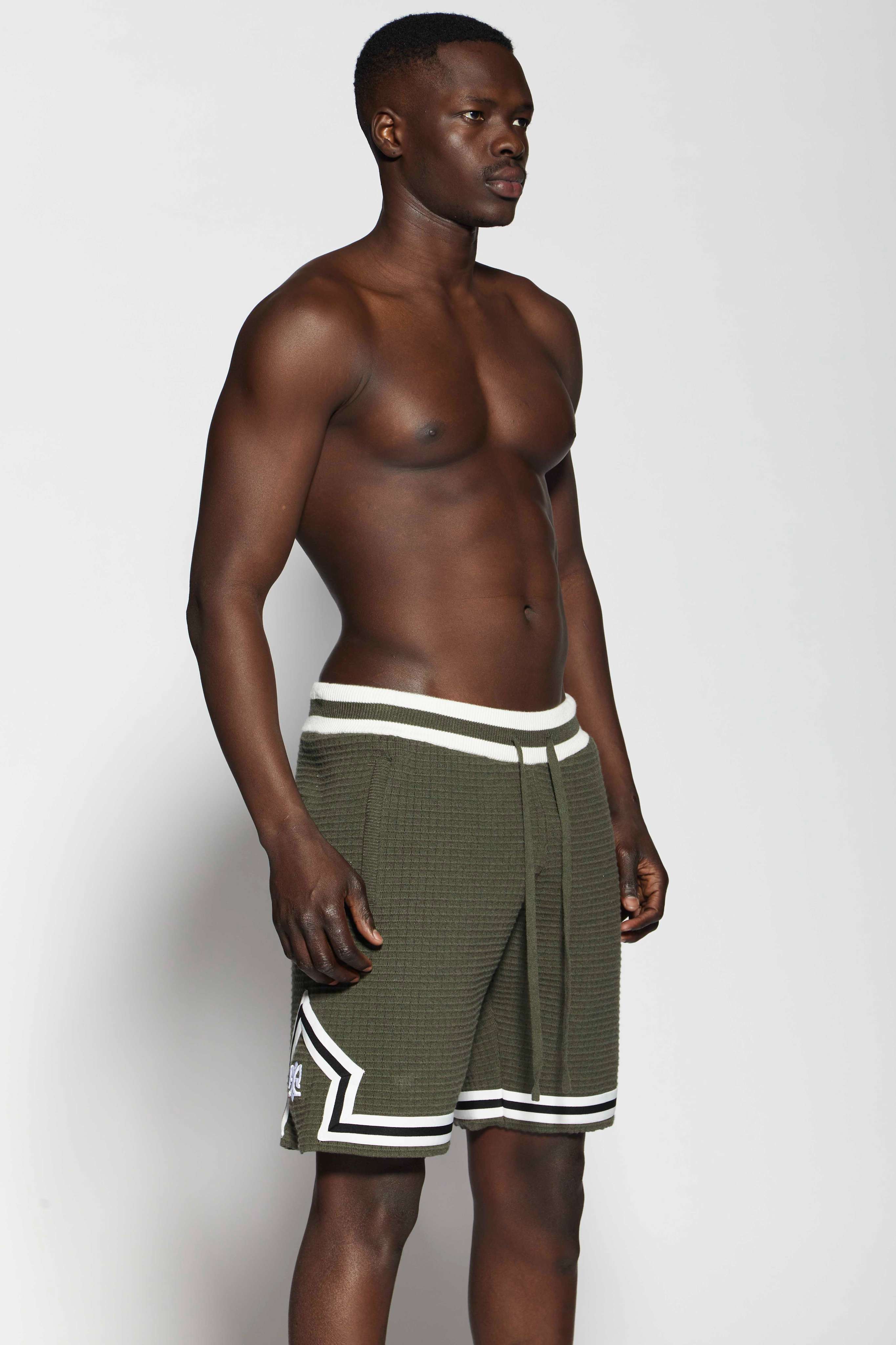 AINKER BB 275 Waffle Green Short Pant