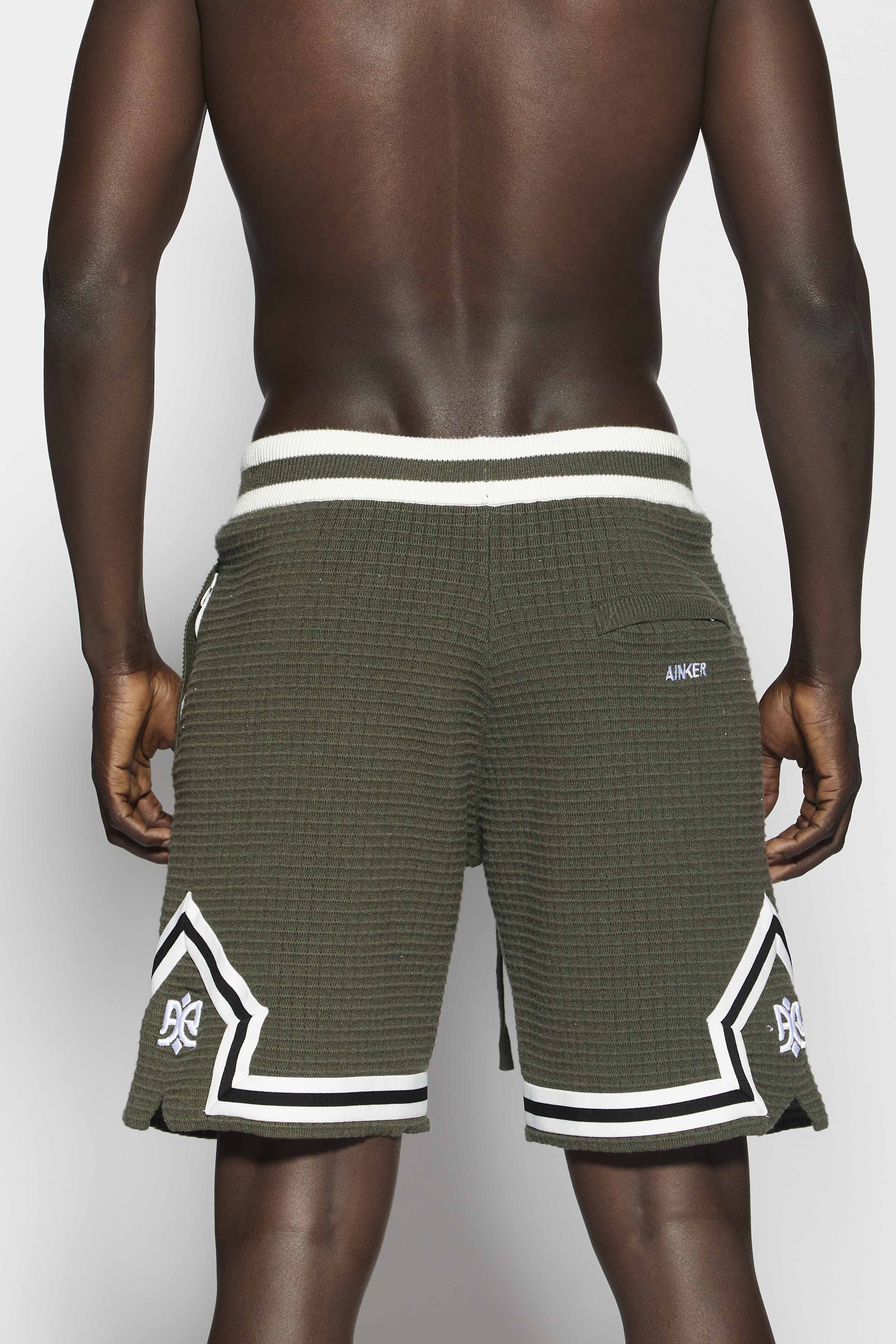 AINKER BB 275 Waffle Green Short Pant