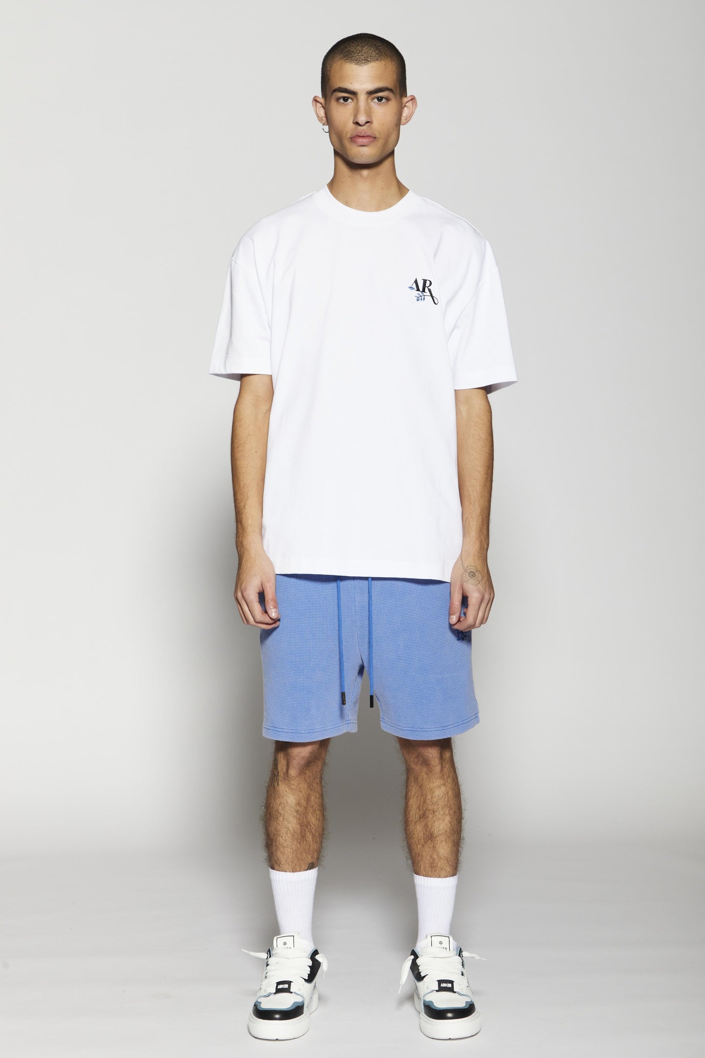 Waffle 272 Blue Wash Short Pant