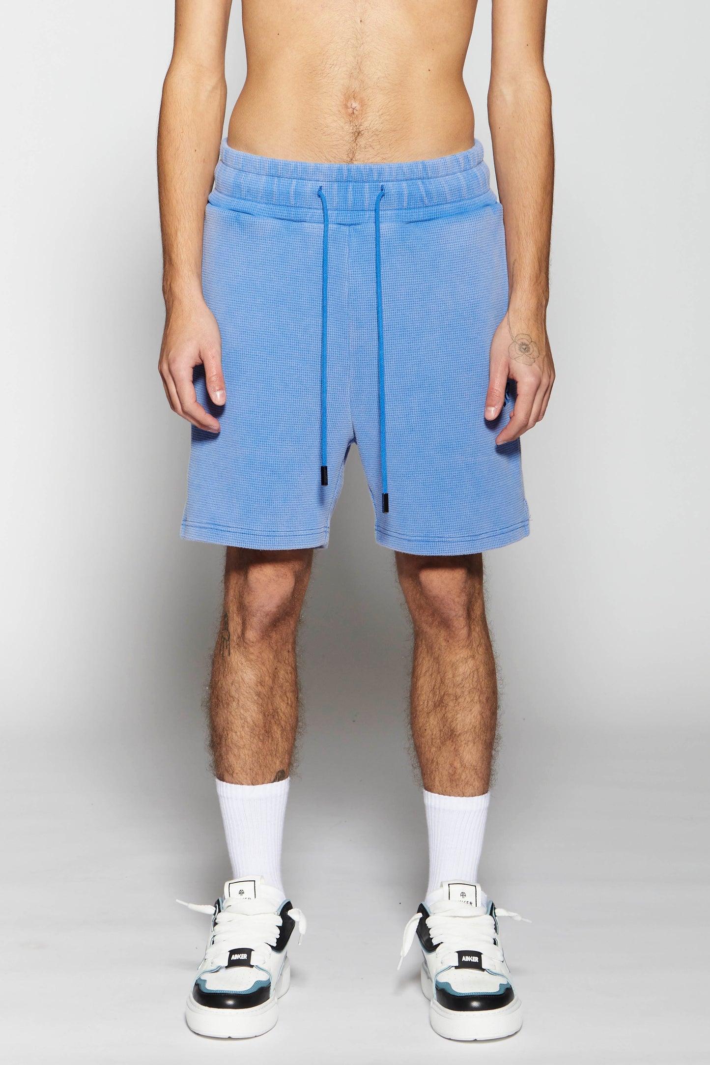 Waffle 272 Blue Wash Short Pant