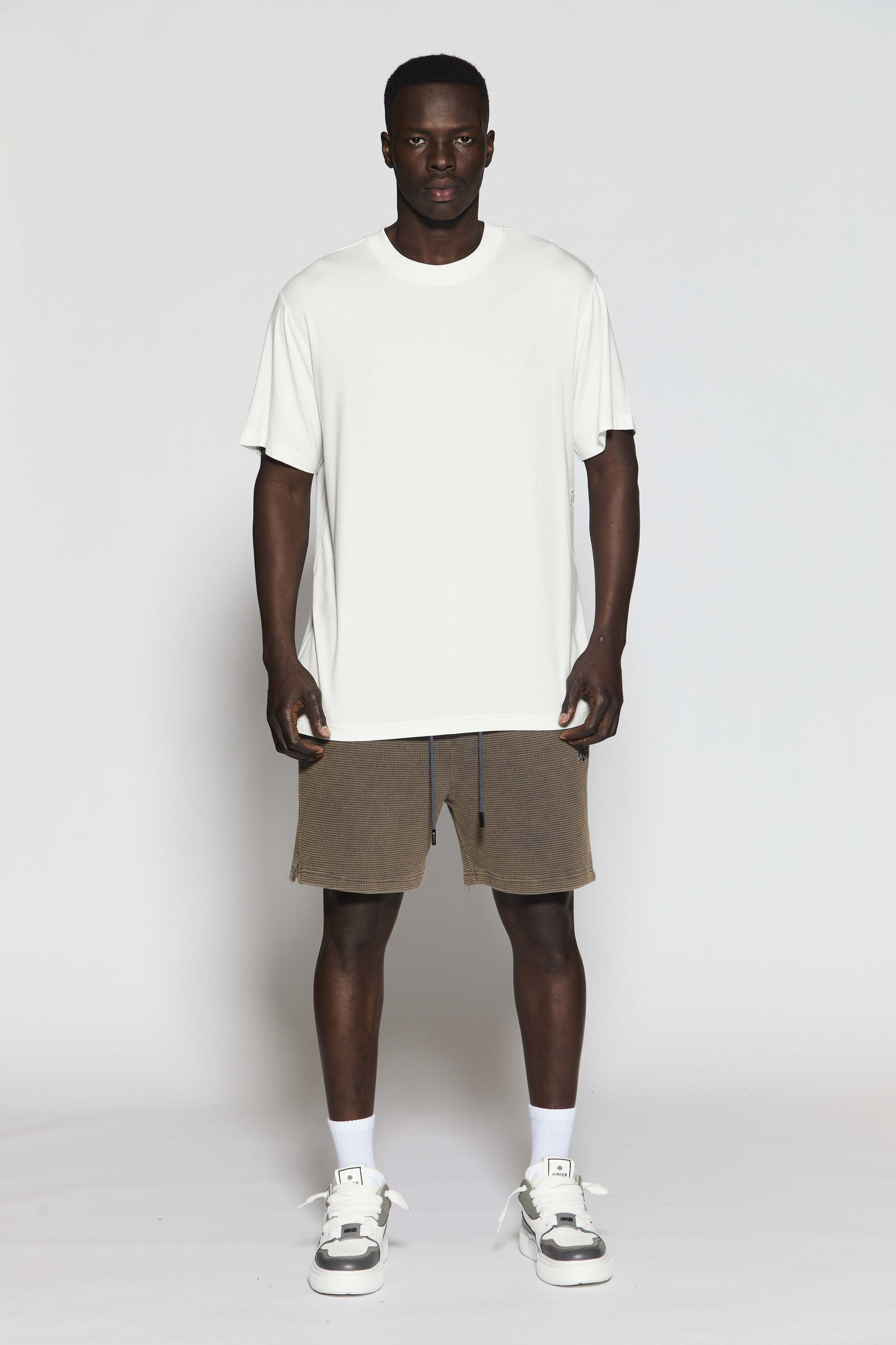 Waffle 272 Mocha Wash Short Pant