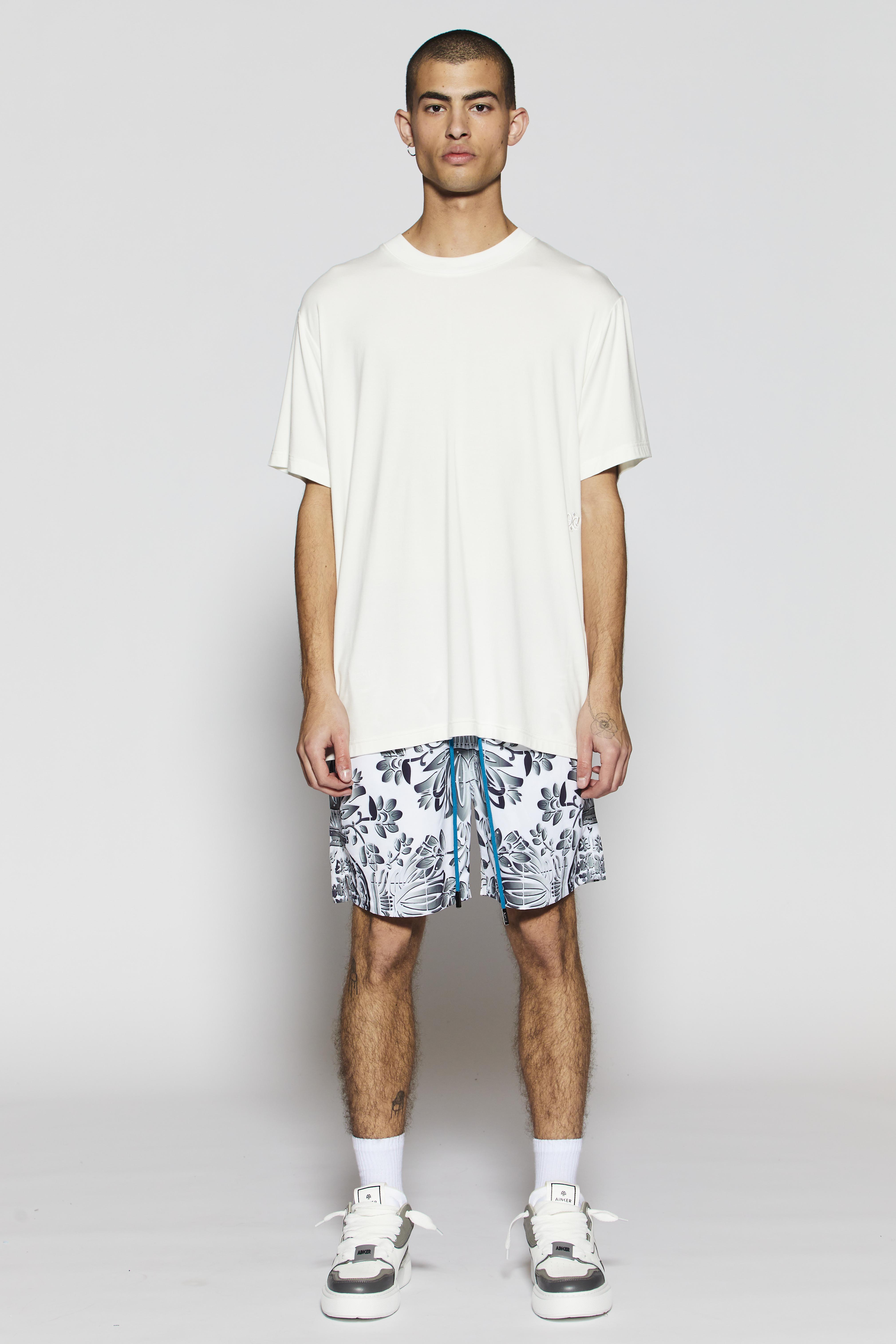 Flower 280 Gray Swimwear