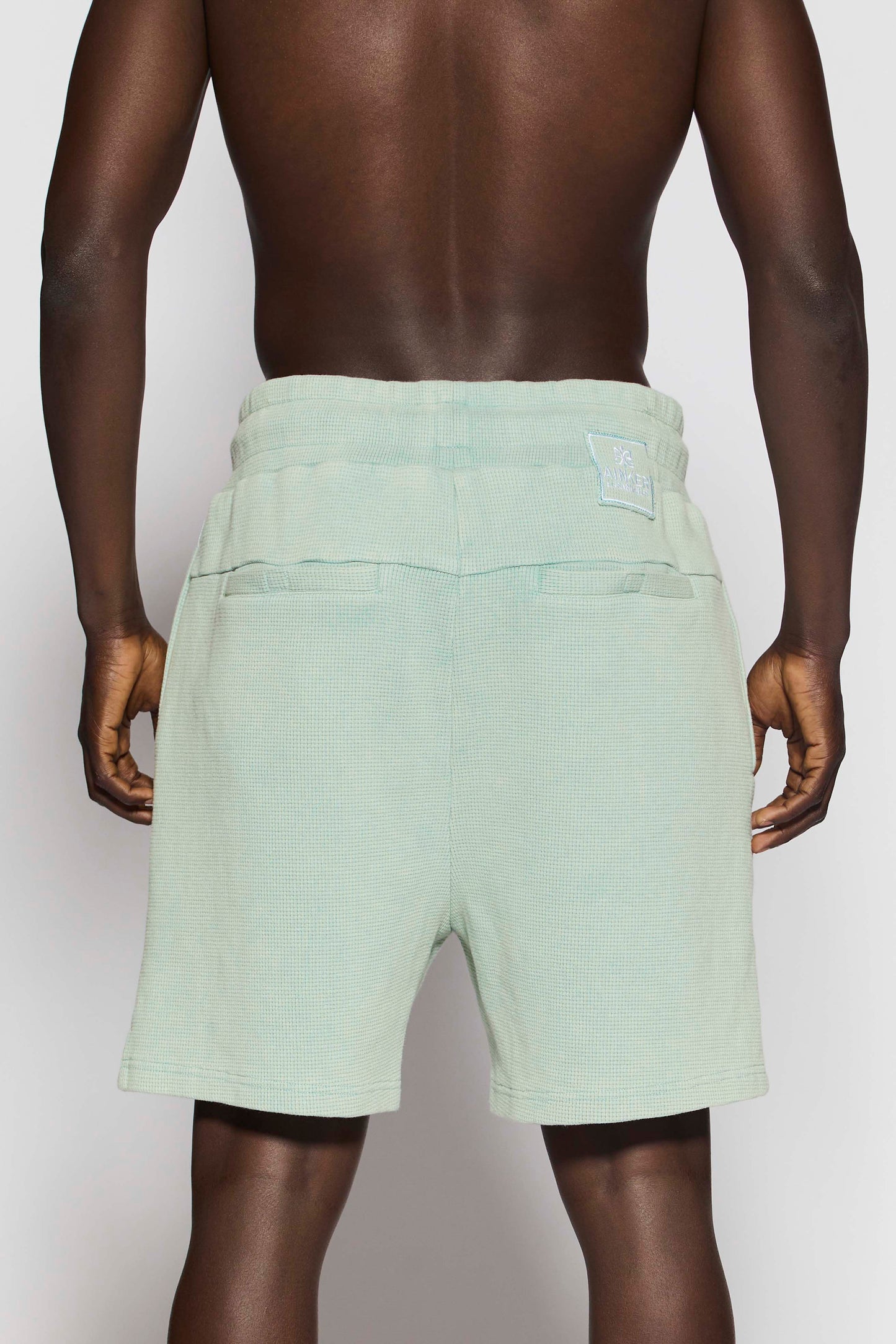 Waffle 272 Turquoise Wash Short Pant