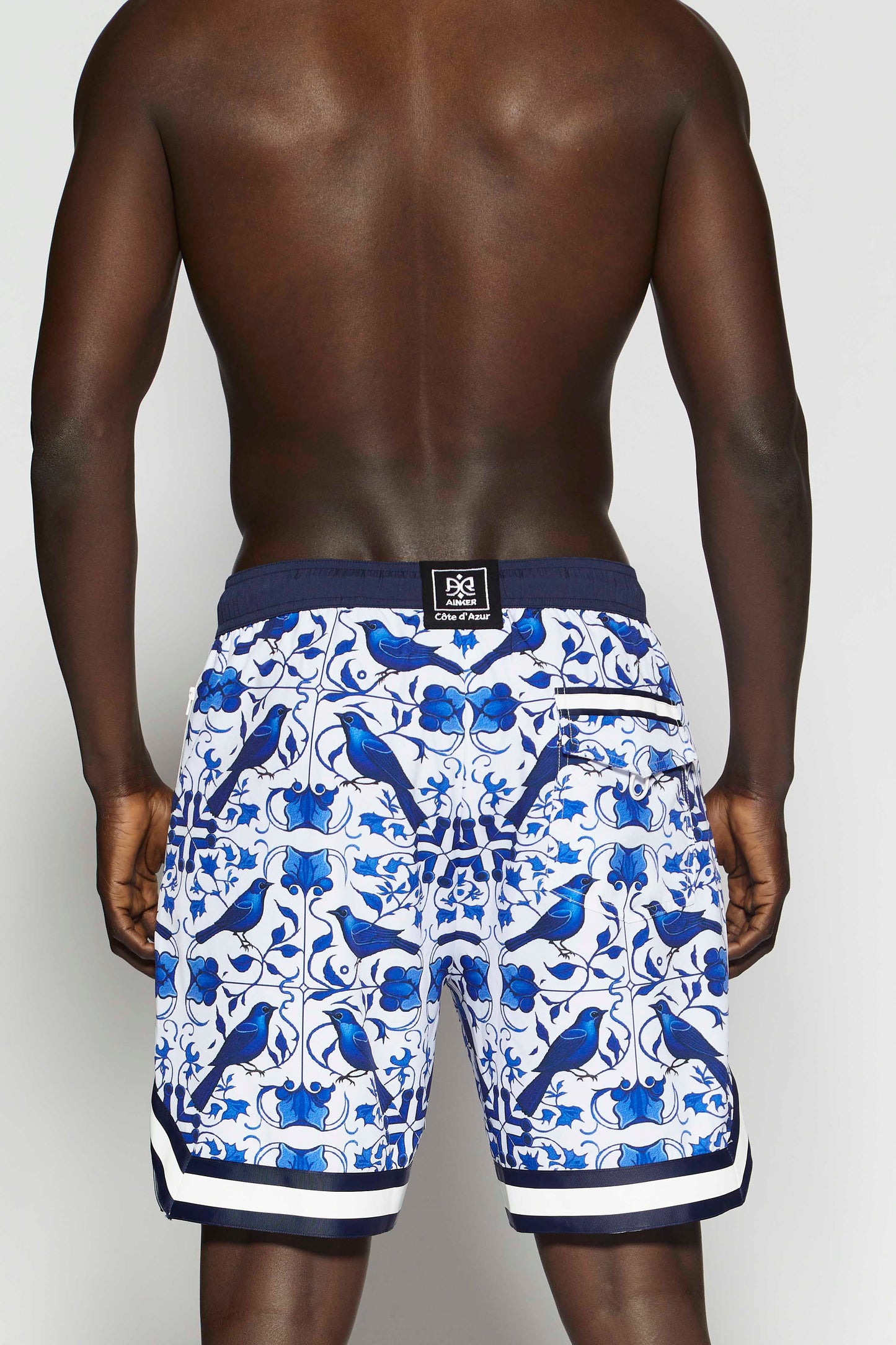 Bird 281 Blue Swimwear