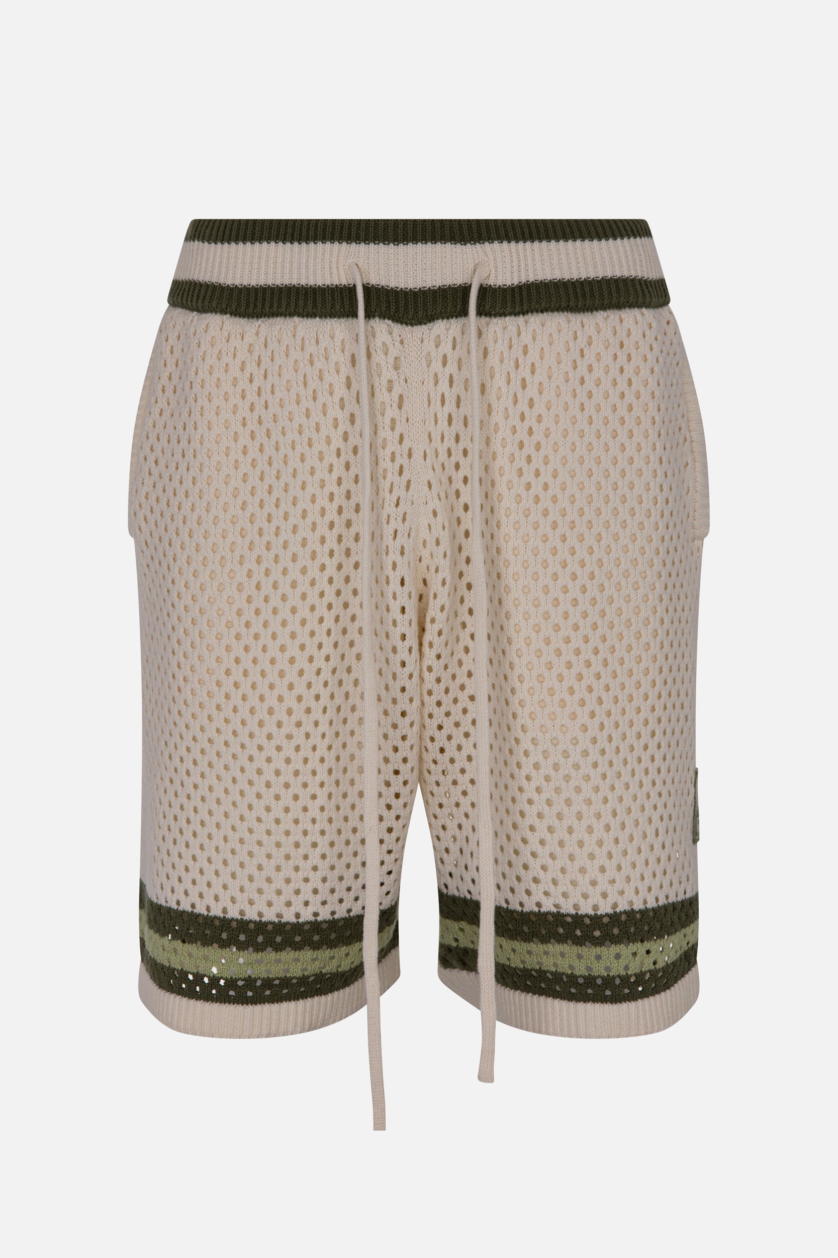 Green Mesh Short Pant