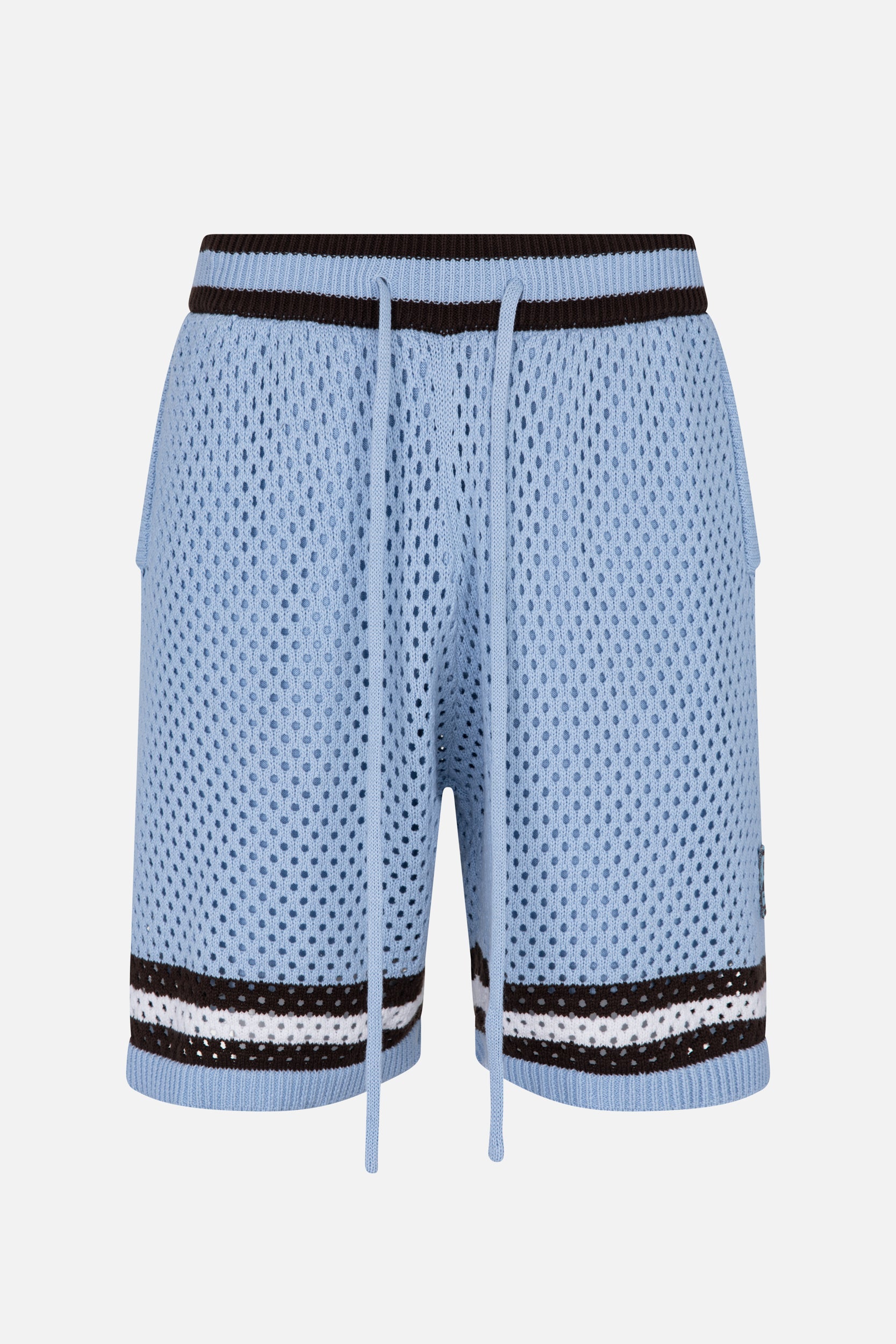 Blue Mesh Short Pant