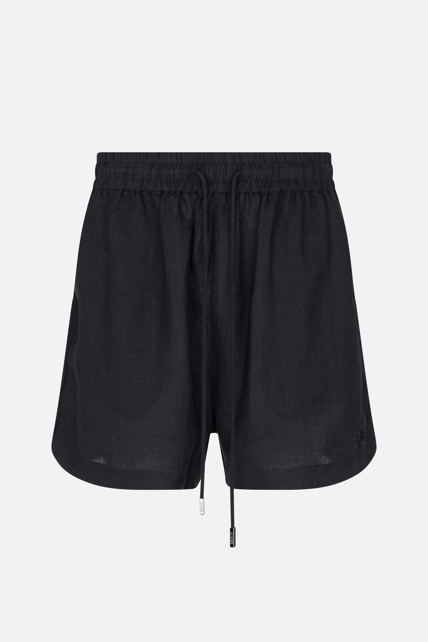 Linen Short Black Pants