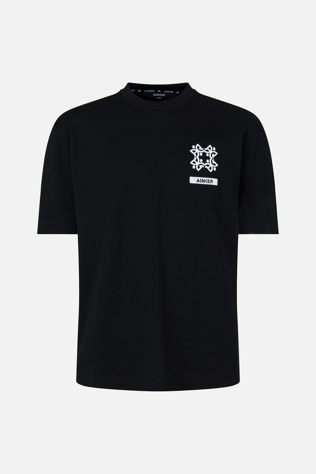 Square 208 Black T-Shirt