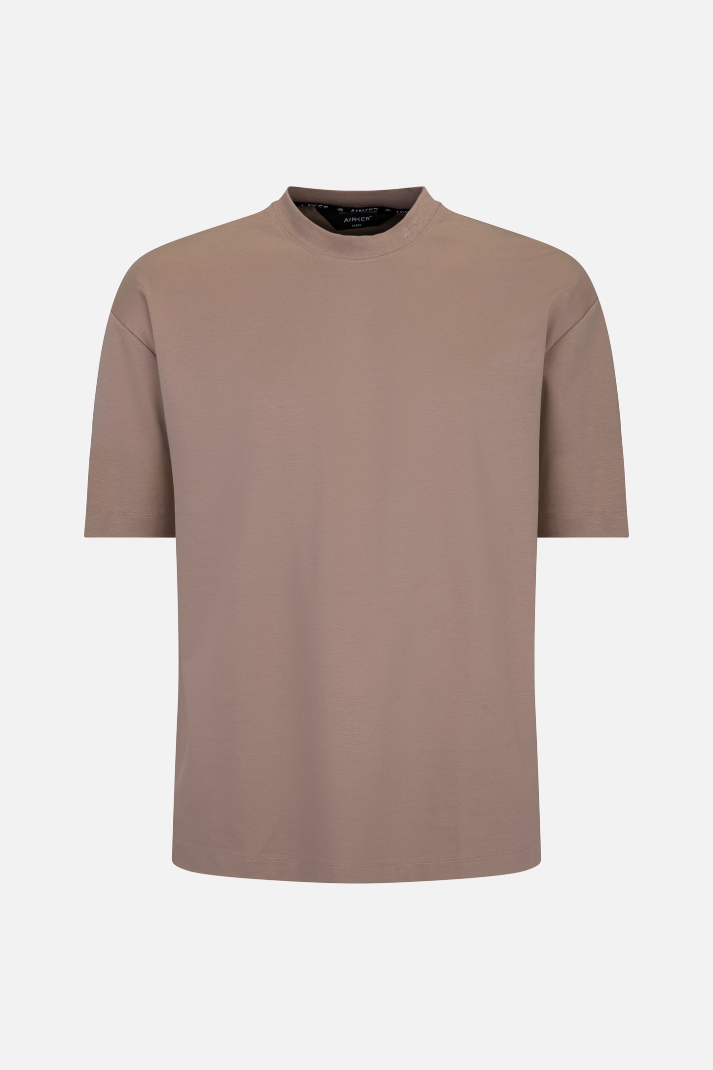 Neck 220 Mocha T-Shirt