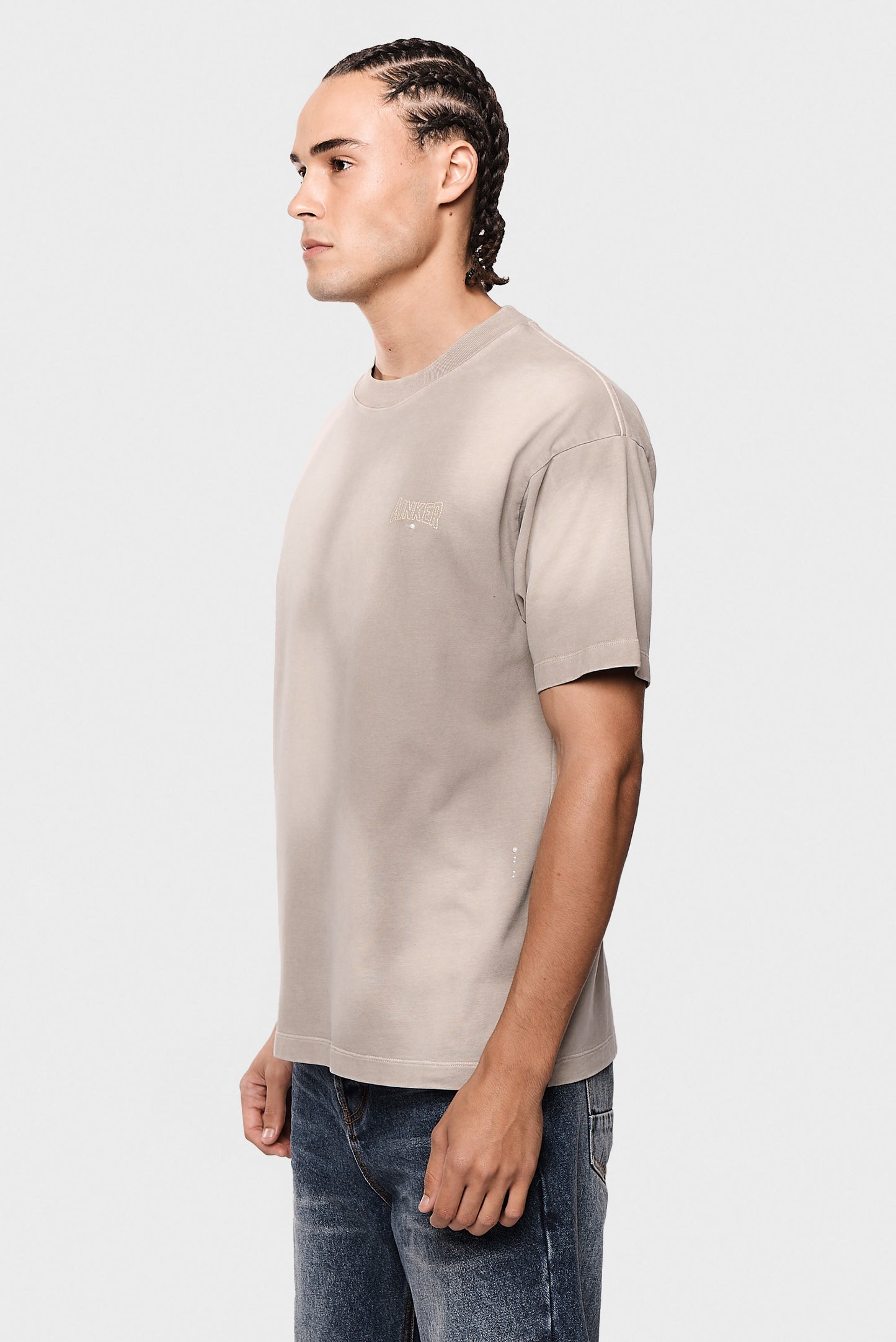 Cotton Wash 717 Off White T-Shirt