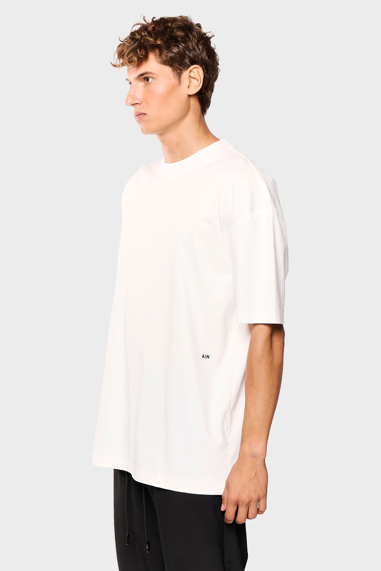 Mercerized 555 White T-Shirt