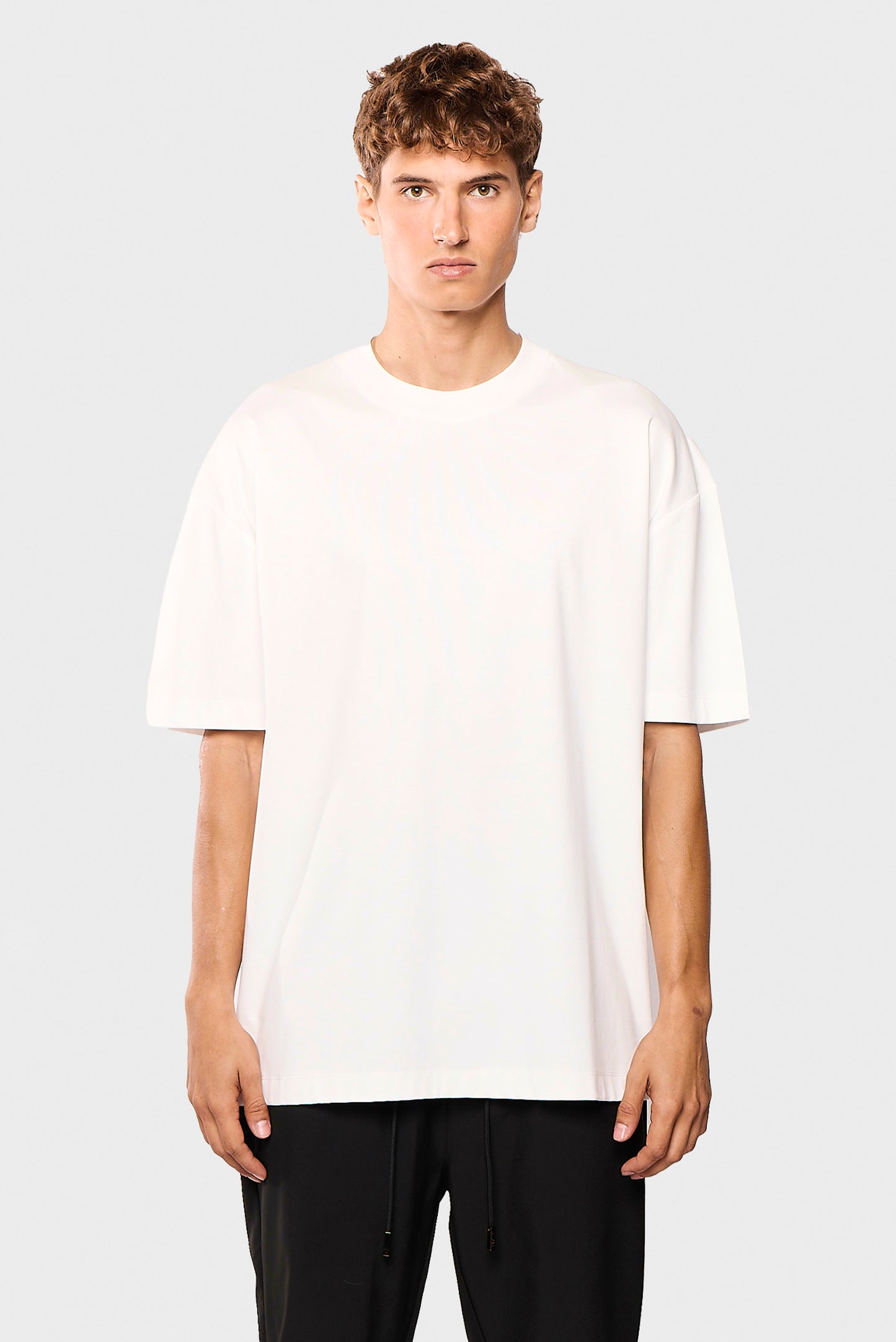 Mercerized 555 White T-Shirt
