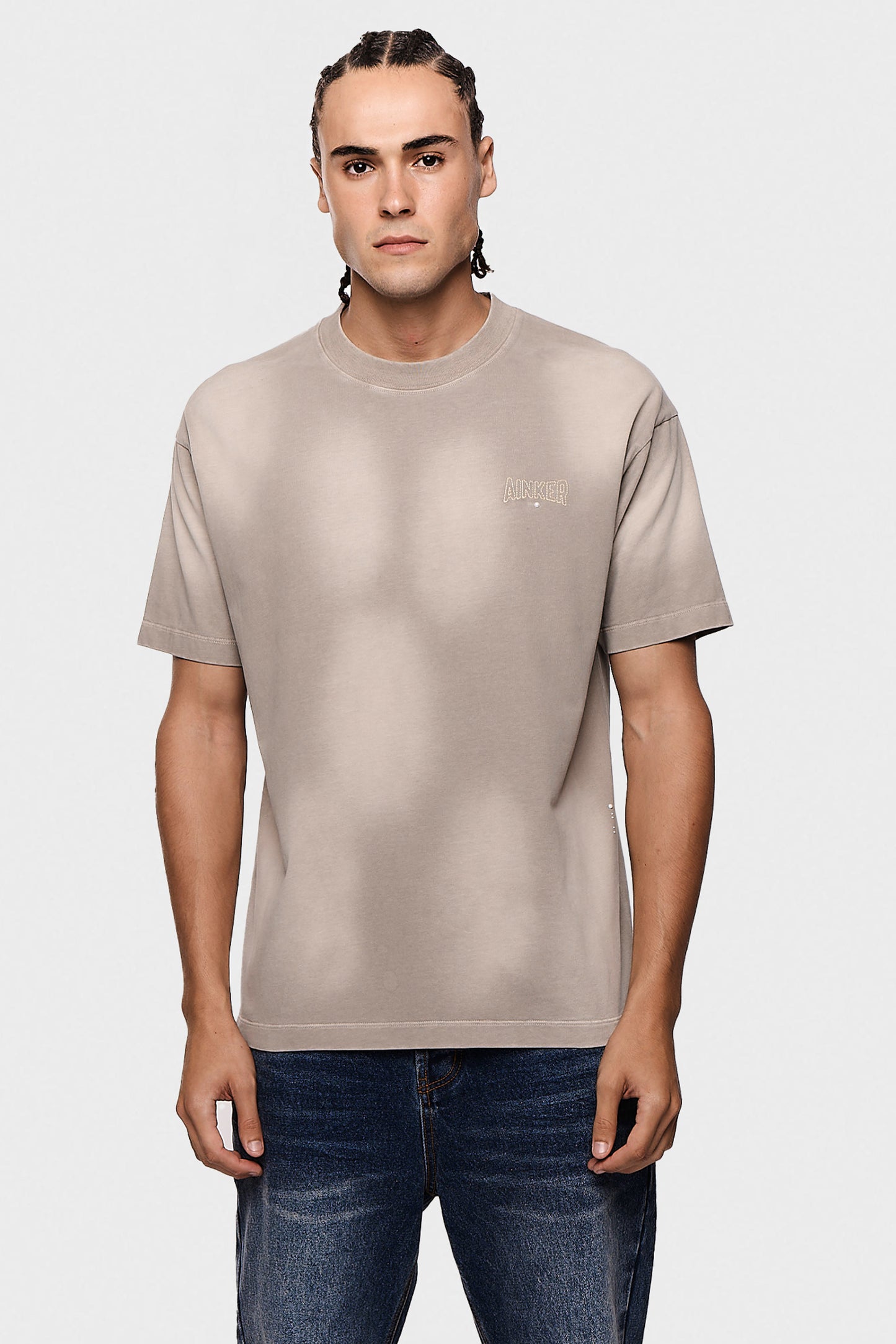 Cotton Wash 717 Off White T-Shirt