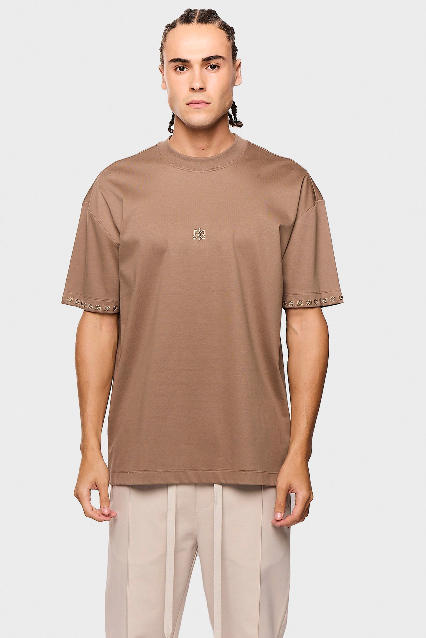 Mercerized 676 Brown T-Shirt
