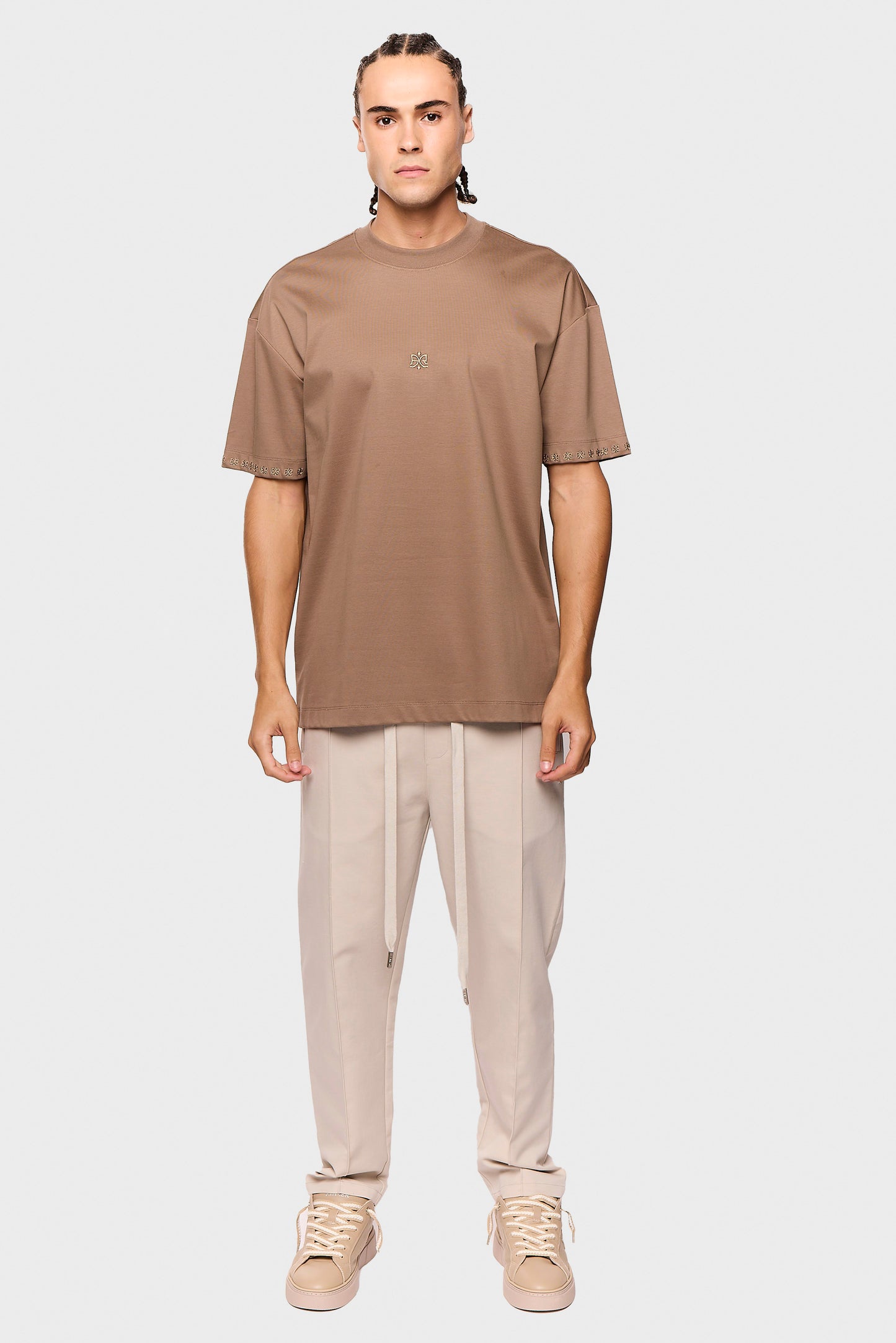 Mercerized 676 Brown T-Shirt