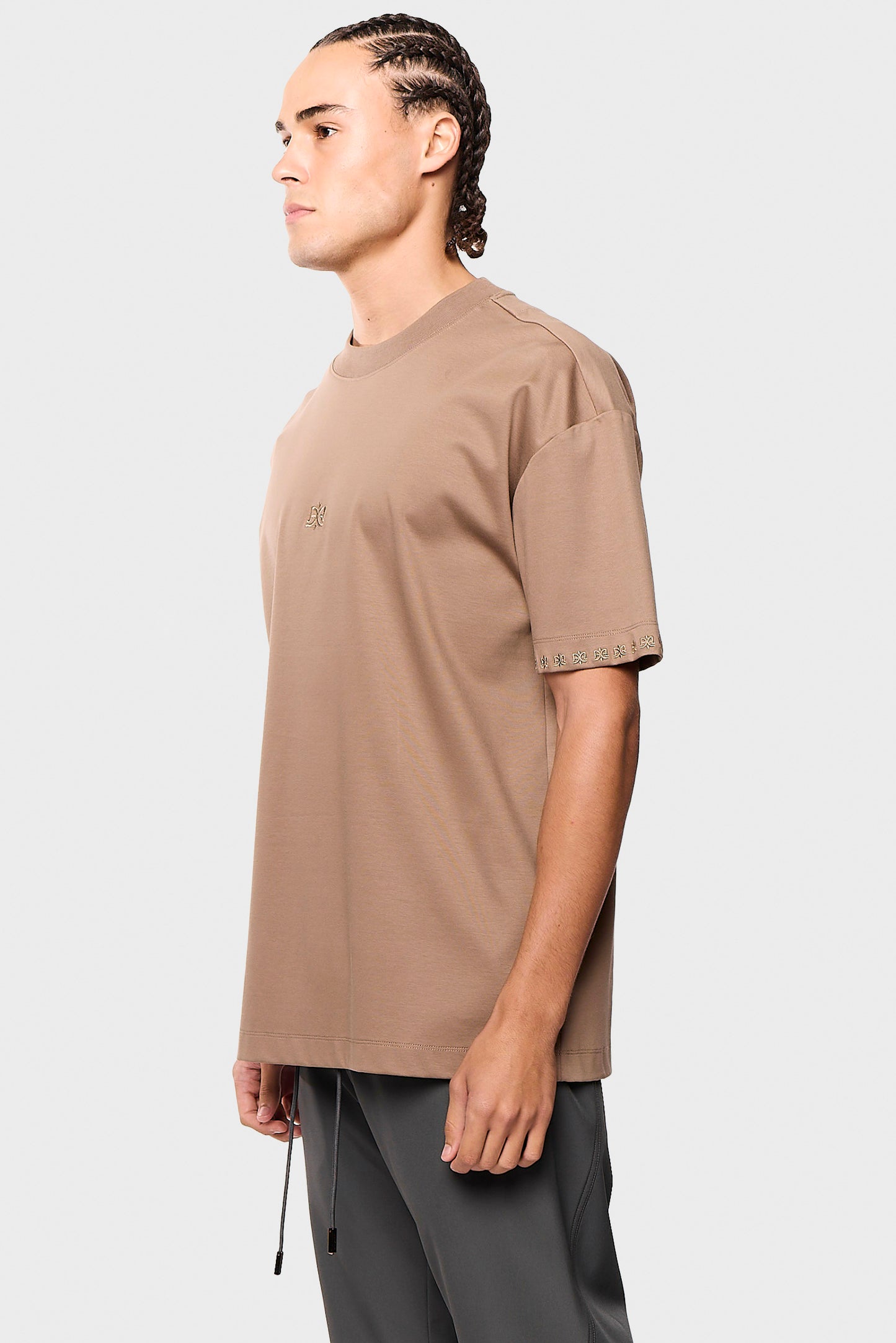 Mercerized 676 Brown T-Shirt