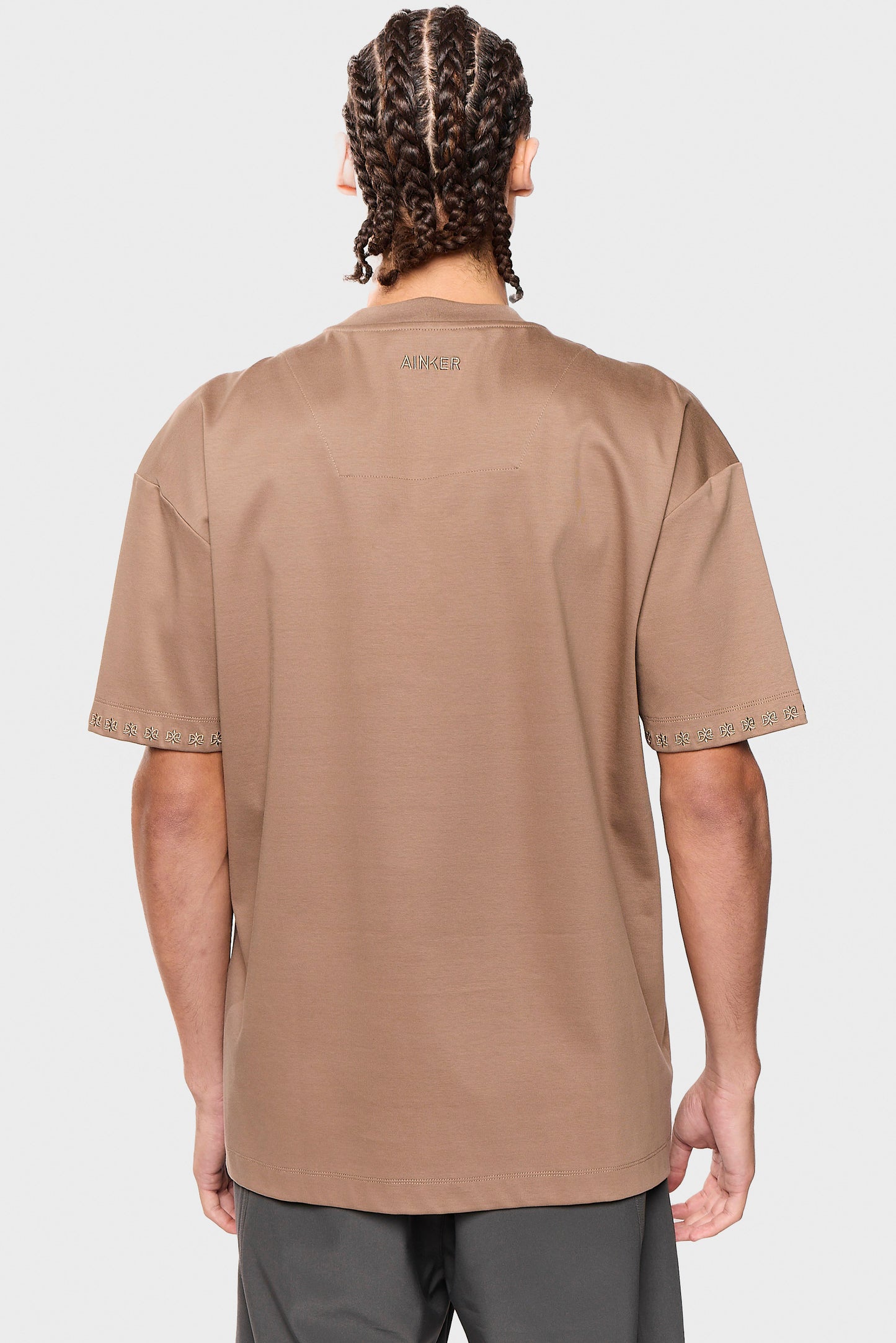 Mercerized 676 Brown T-Shirt