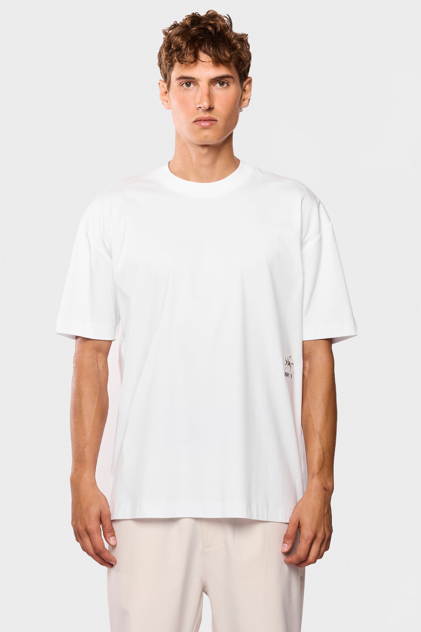 Mercerized 541 White T-Shirt