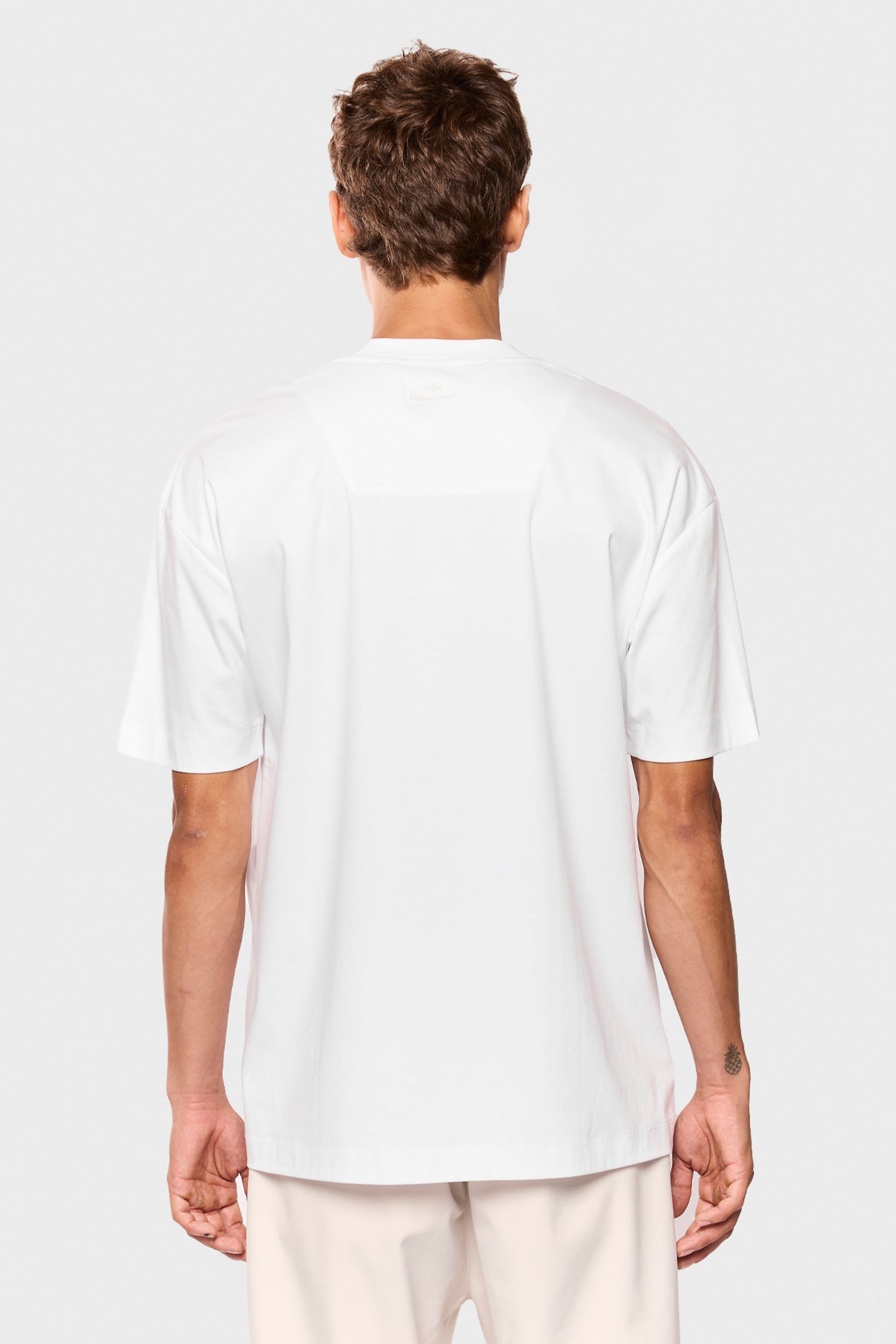 Mercerized 541 White T-Shirt