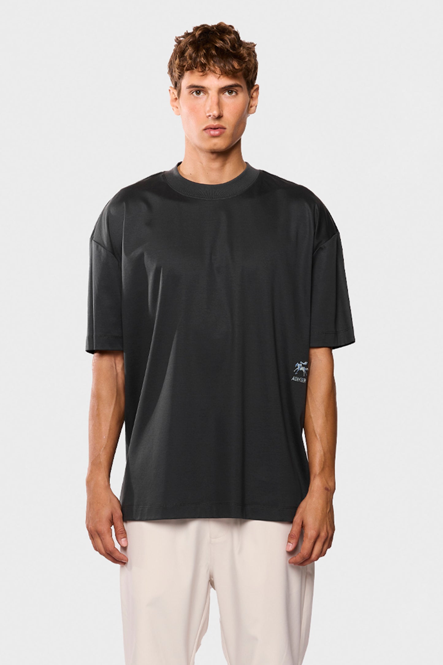 Mercerized 541 Gray T-Shirt