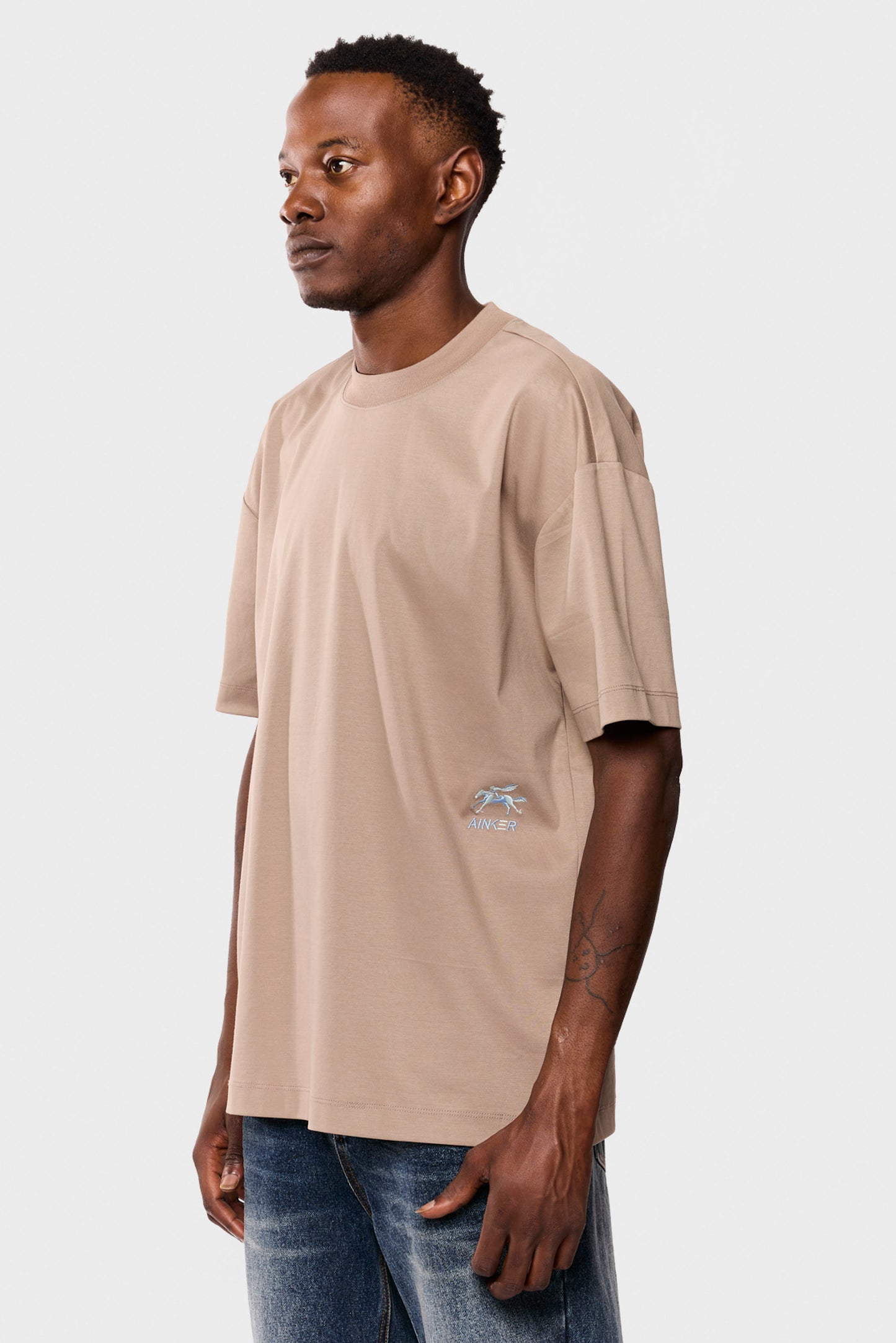 Mercerized 541 Mocha T-Shirt