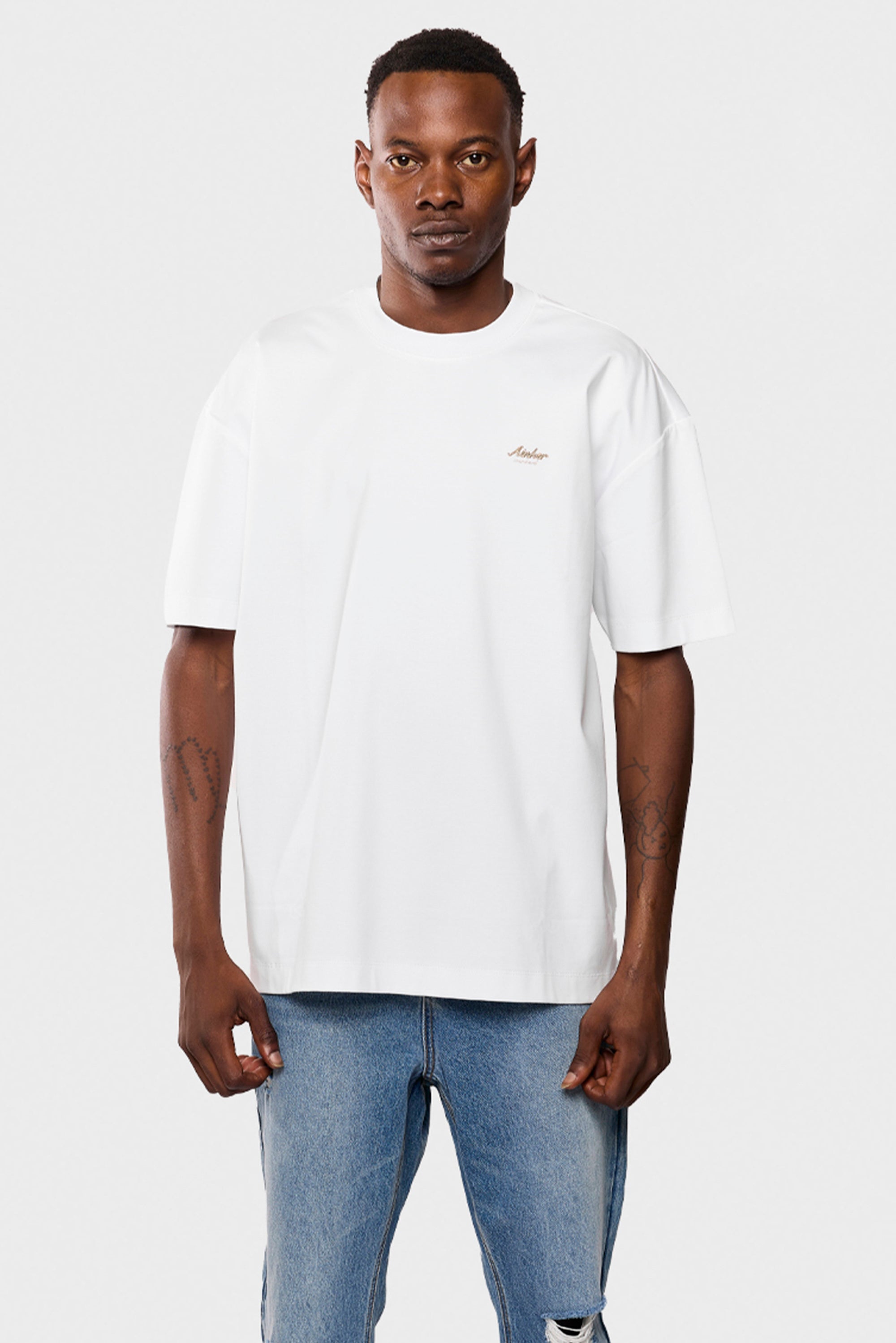 Mercerized 540 White T-Shirt