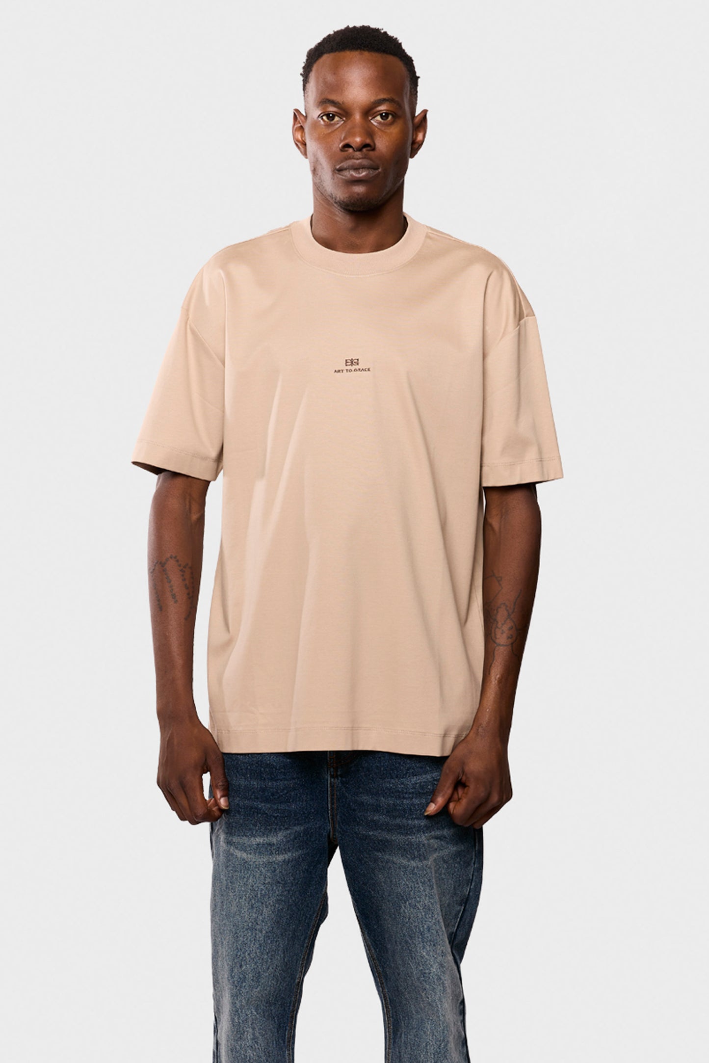 Mercerized 542 Mocha T-Shirt