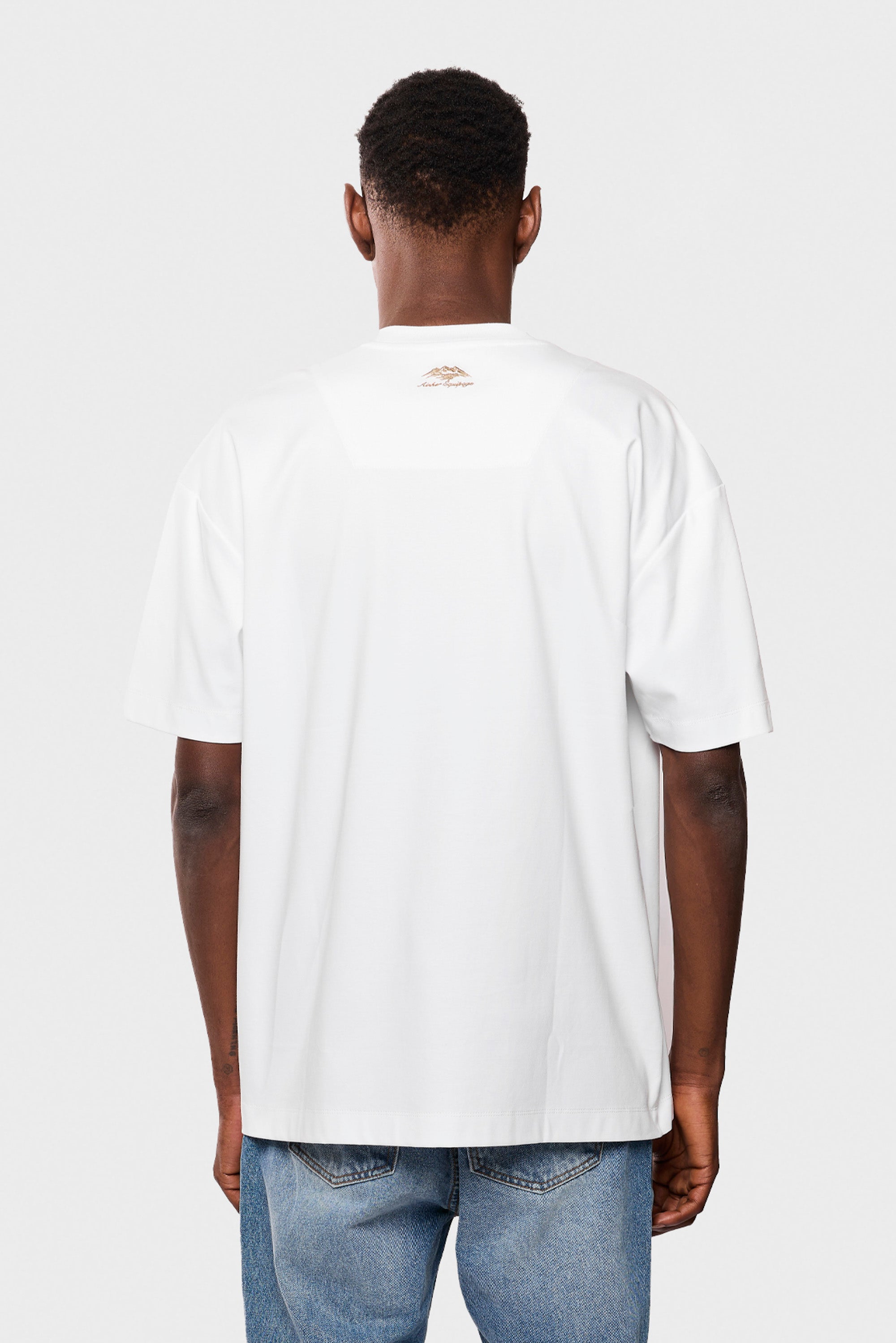 Mercerized 540 White T-Shirt