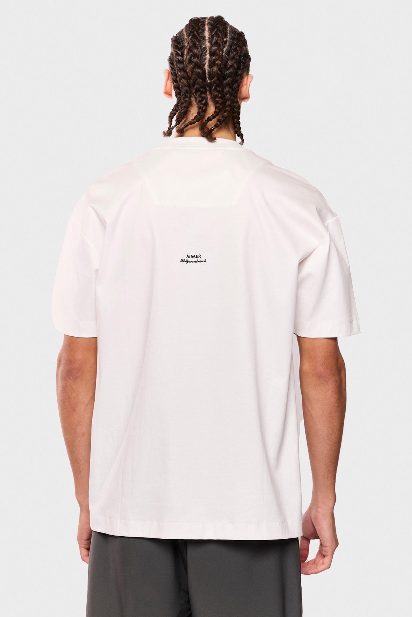 Mercerized 542 White T-Shirt