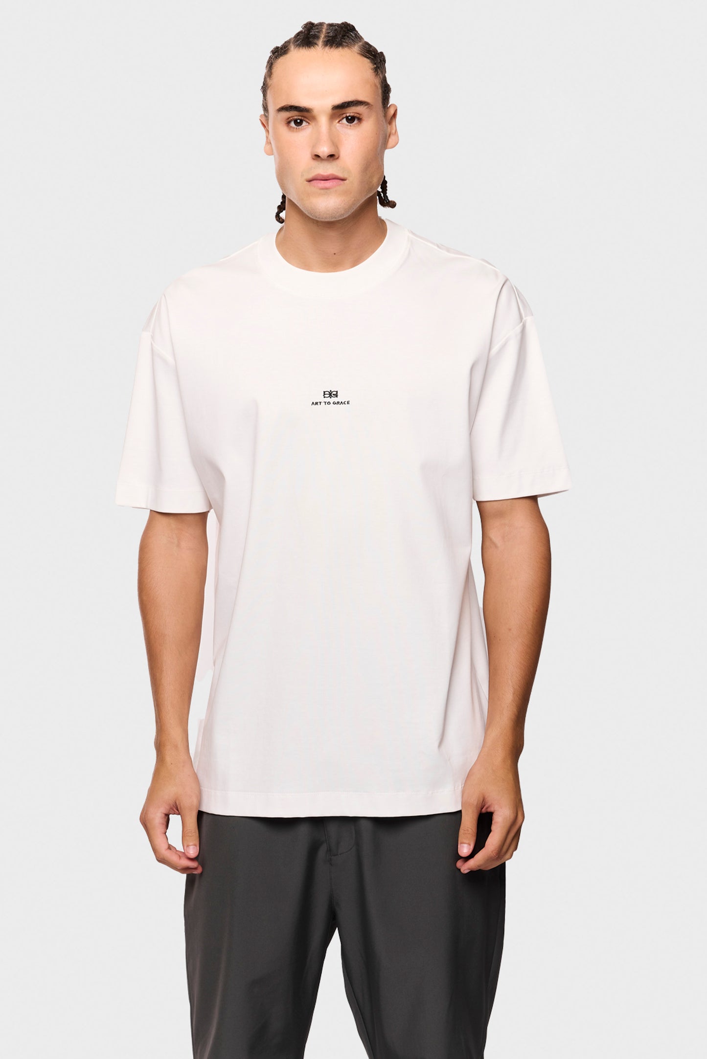 Mercerized 542 White T-Shirt