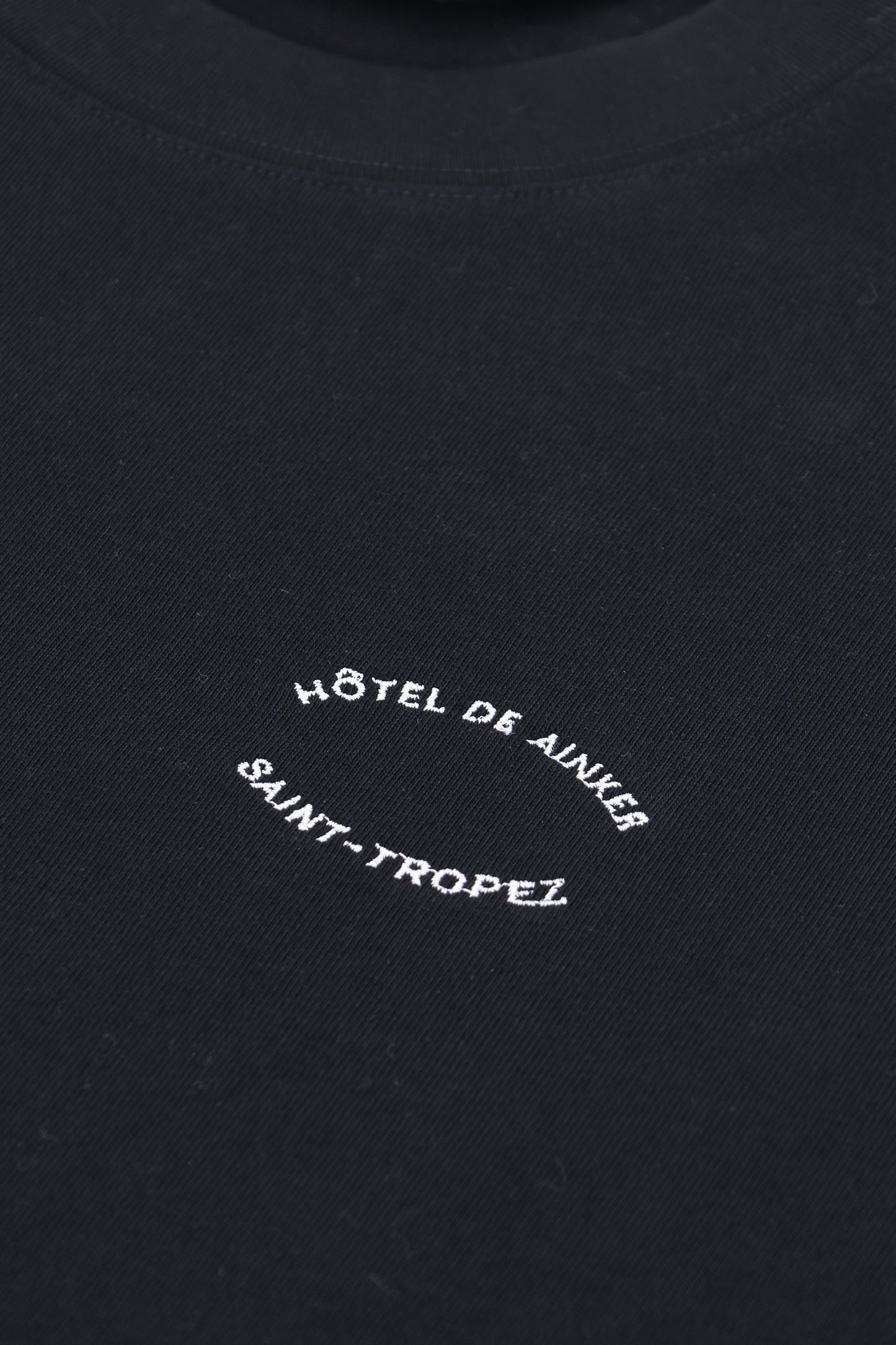 Cotton Wash 740 Black T-Shirt