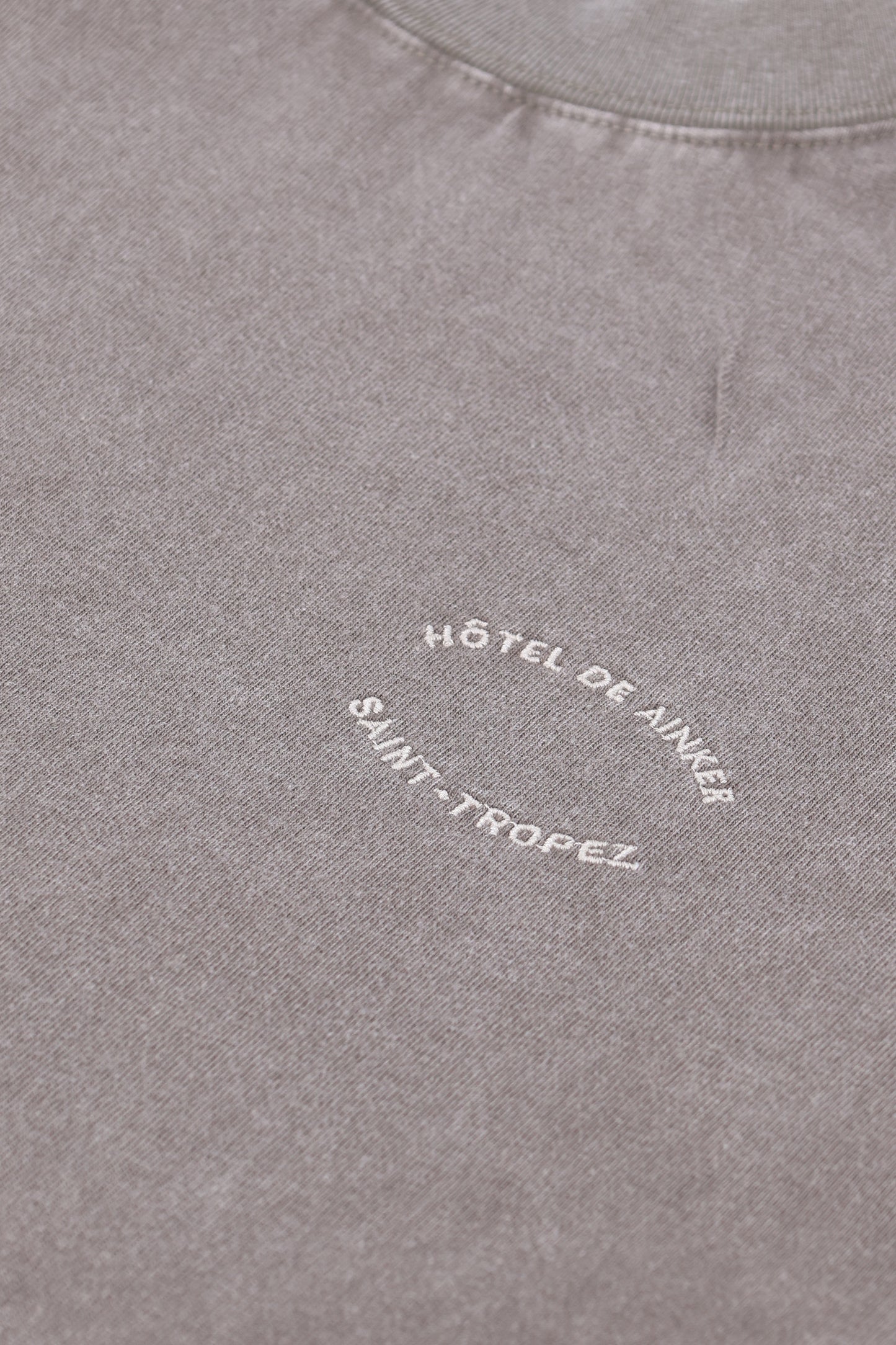 Cotton Wash 740 Mocha T-Shirt