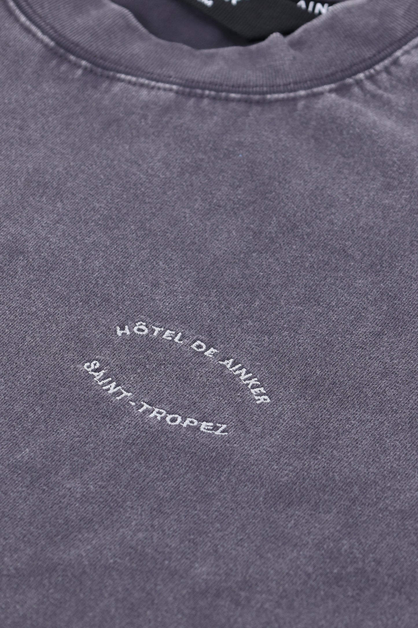 Cotton Wash 740 D.Gray T-Shirt