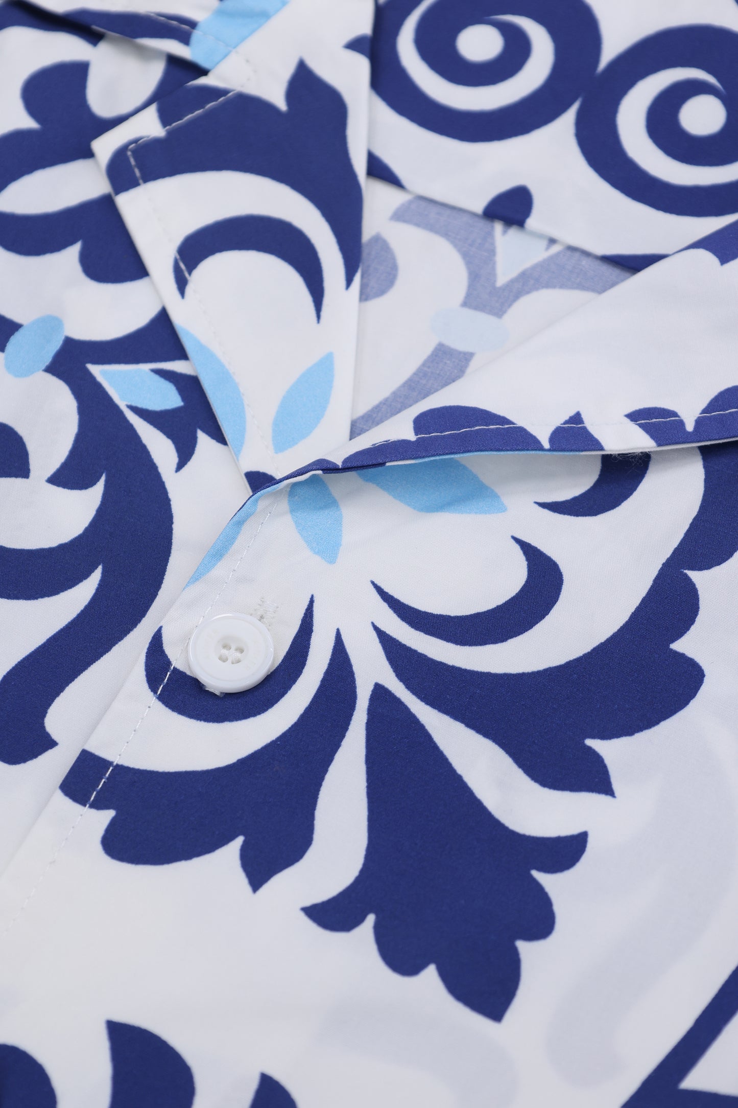 Cotton Poplin 840 Blue Shirt